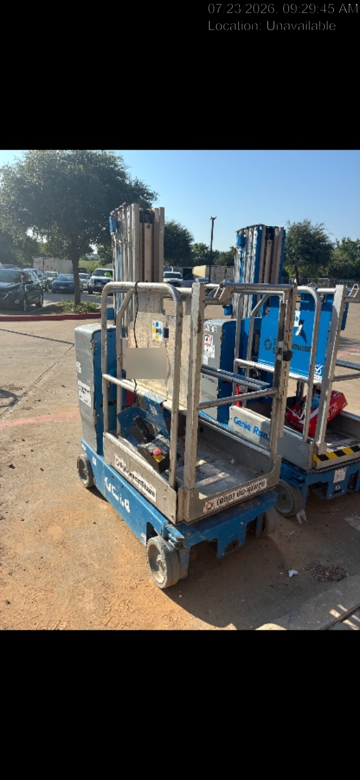 2019 GENIE GR-20