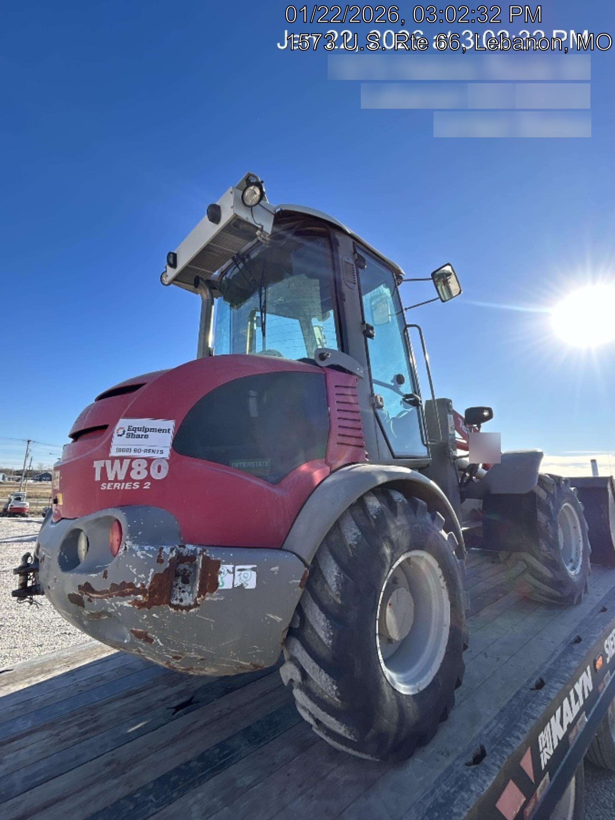2015 TAKEUCHI TW80
