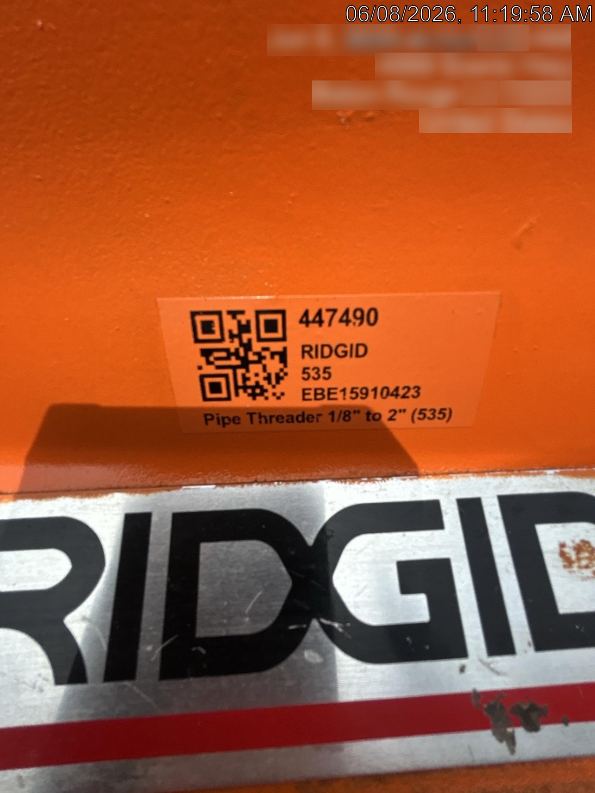 2024 RIDGID 535