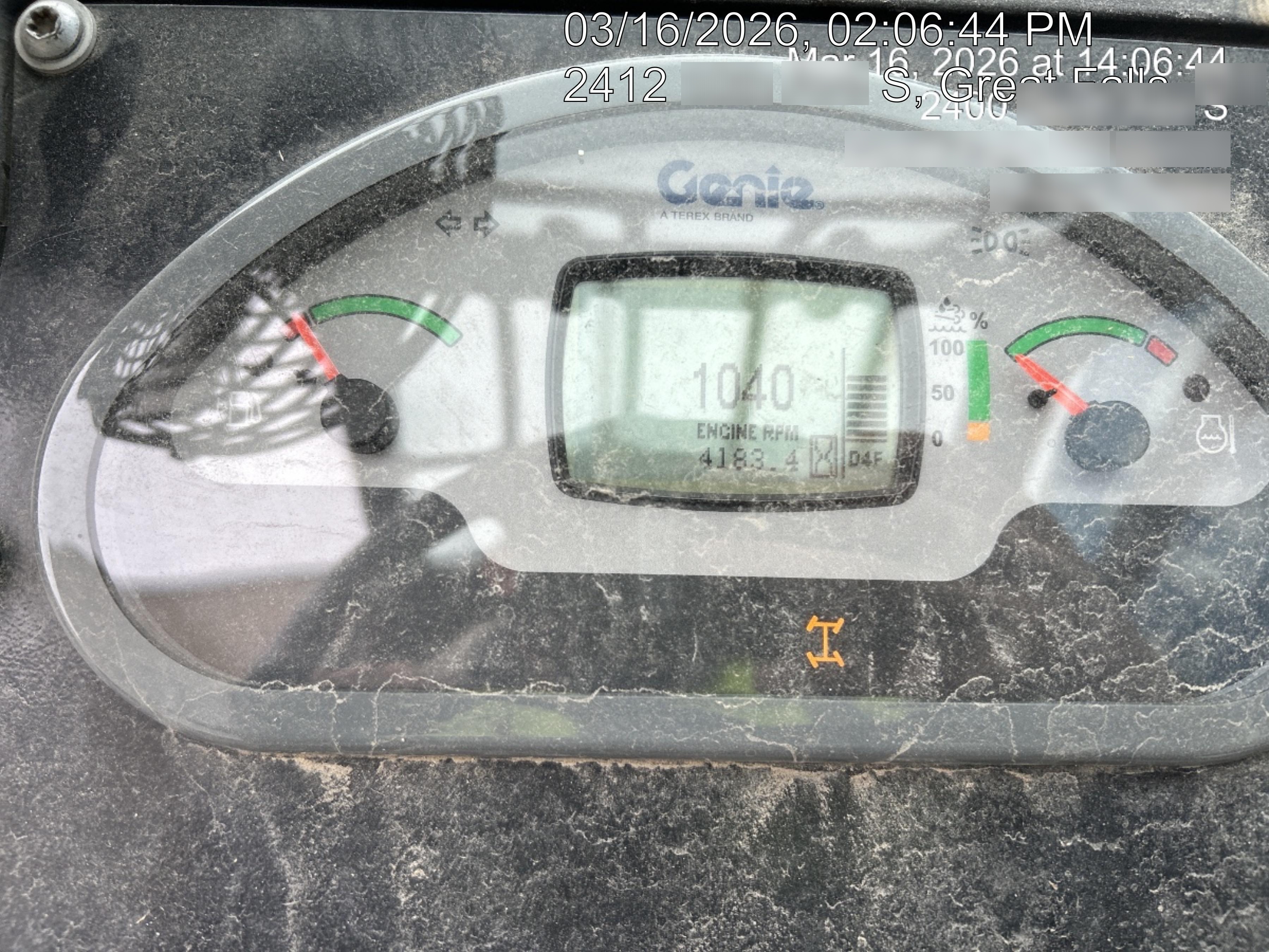 2018 GENIE GTH-1056