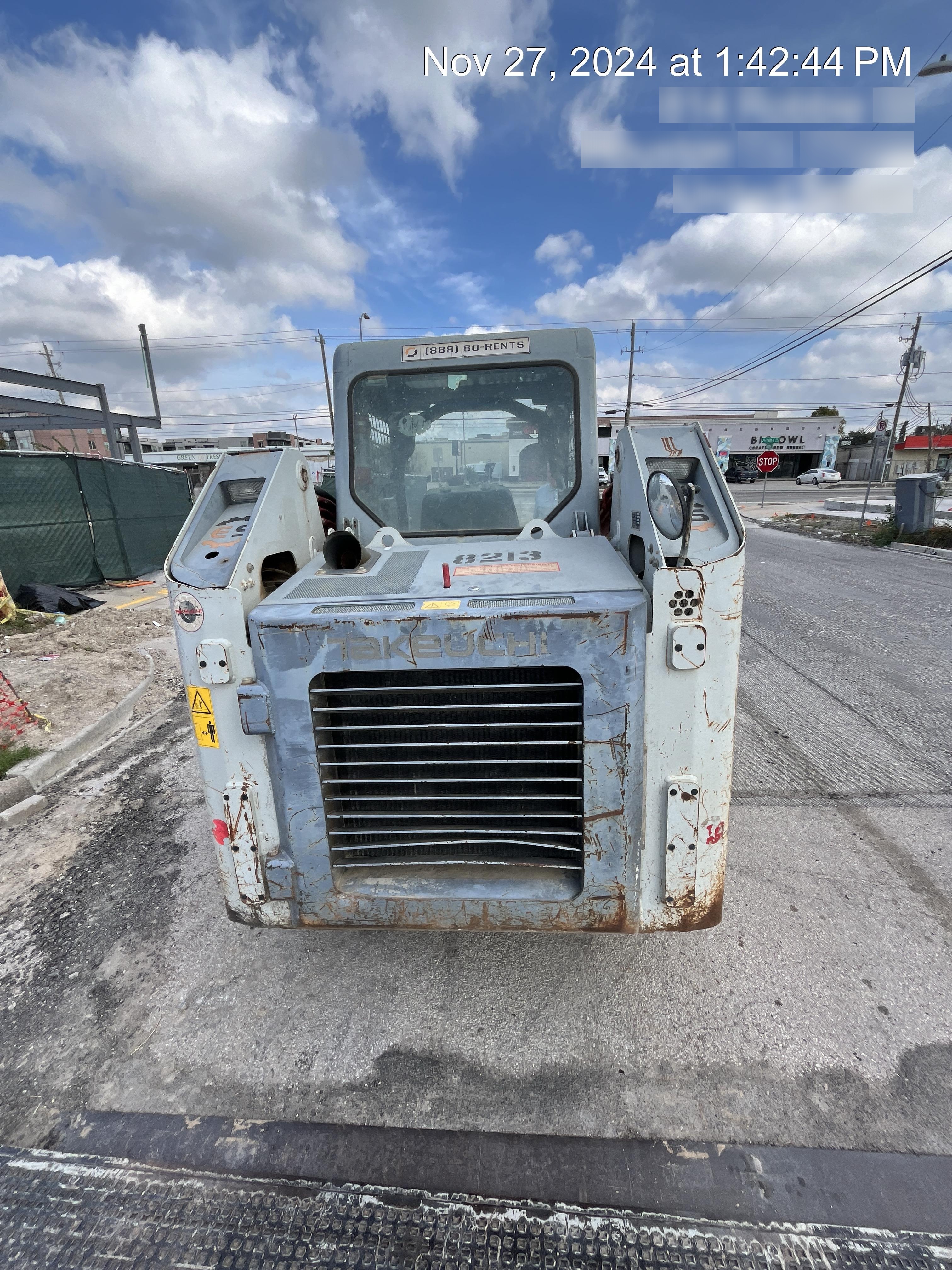 2018 TAKEUCHI TL8