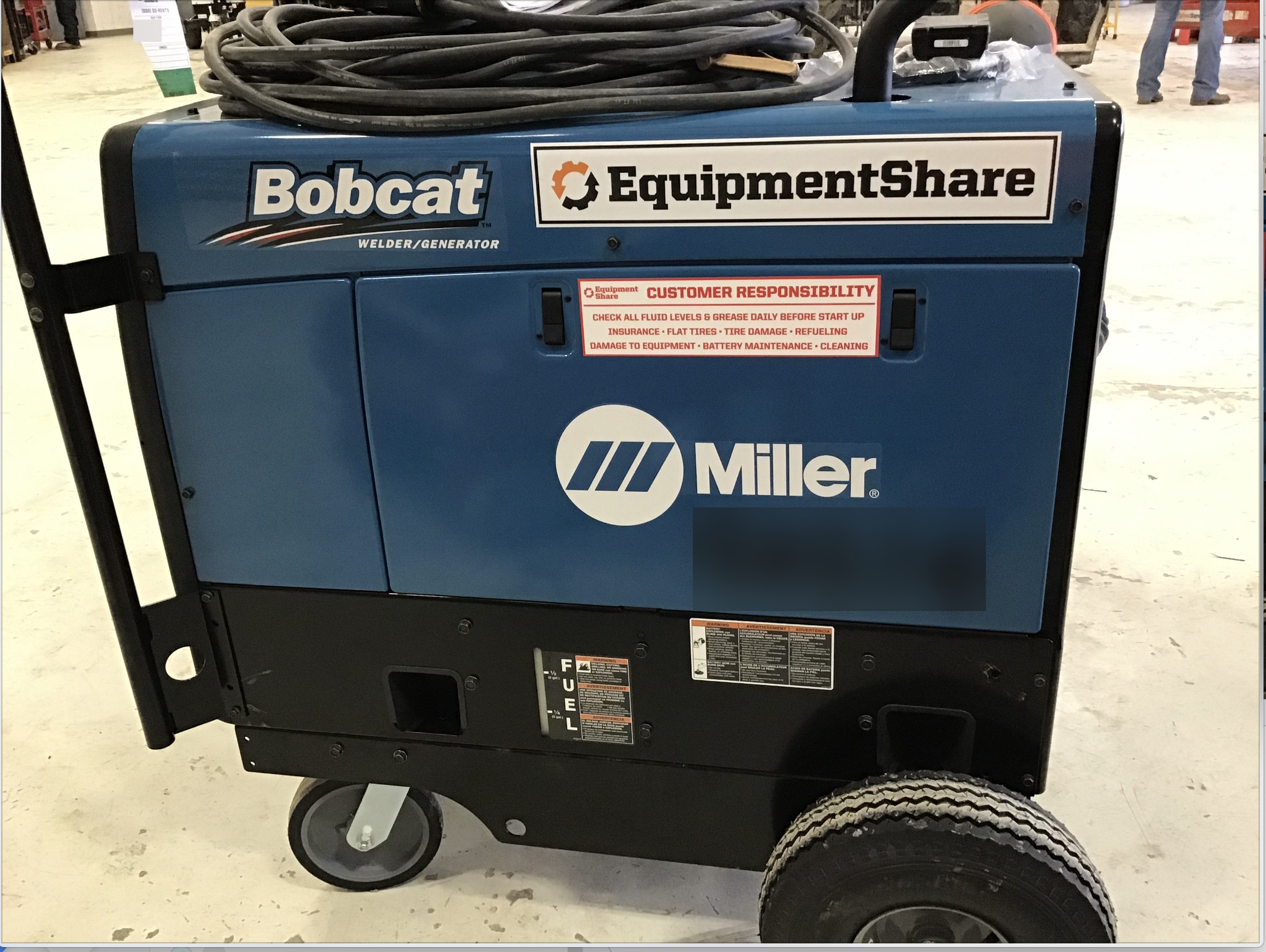 2020 MILLER ELECTRIC Bobcat 250 - Gas