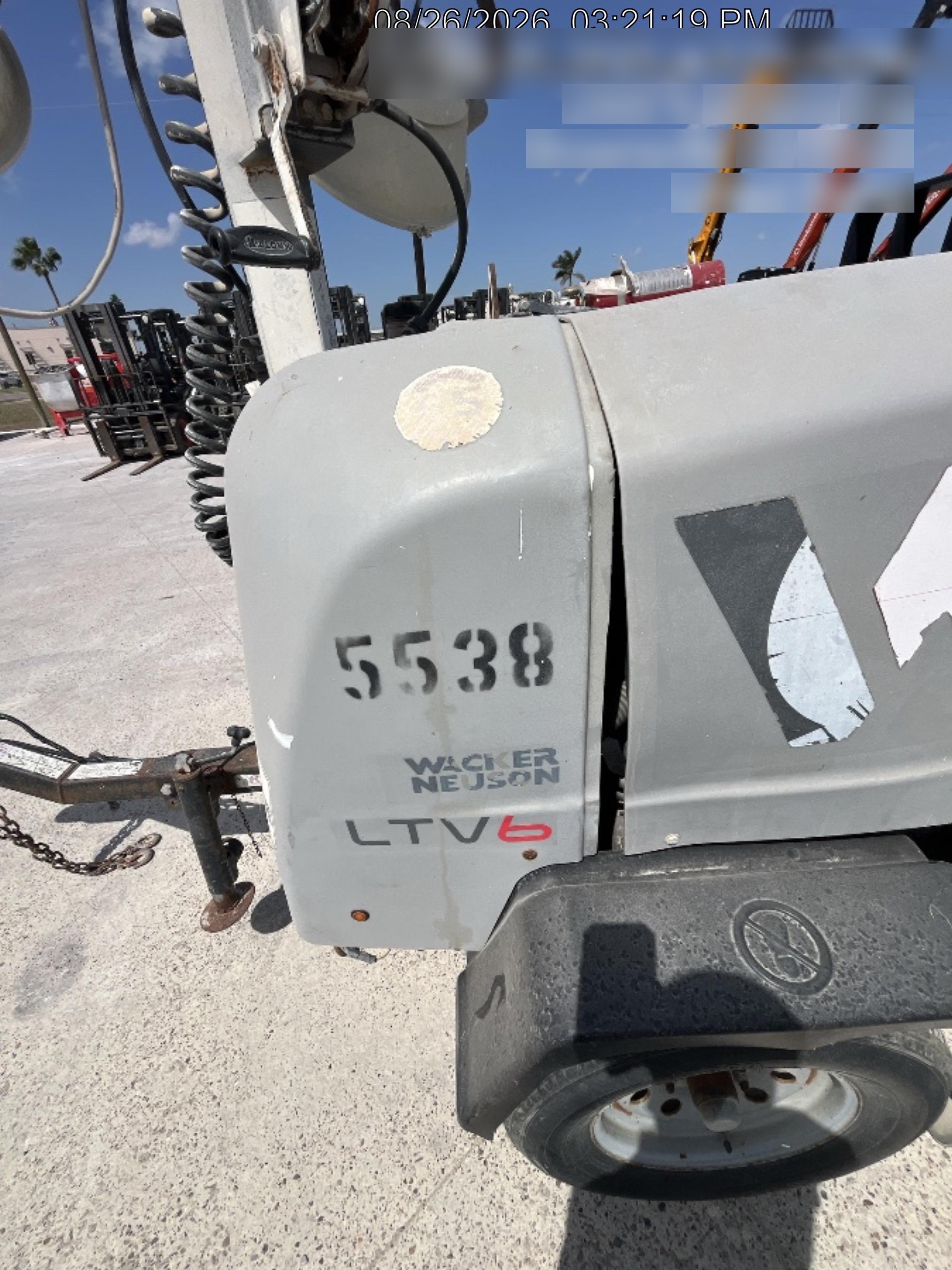 2017 WACKER NEUSON LTV6L-MH