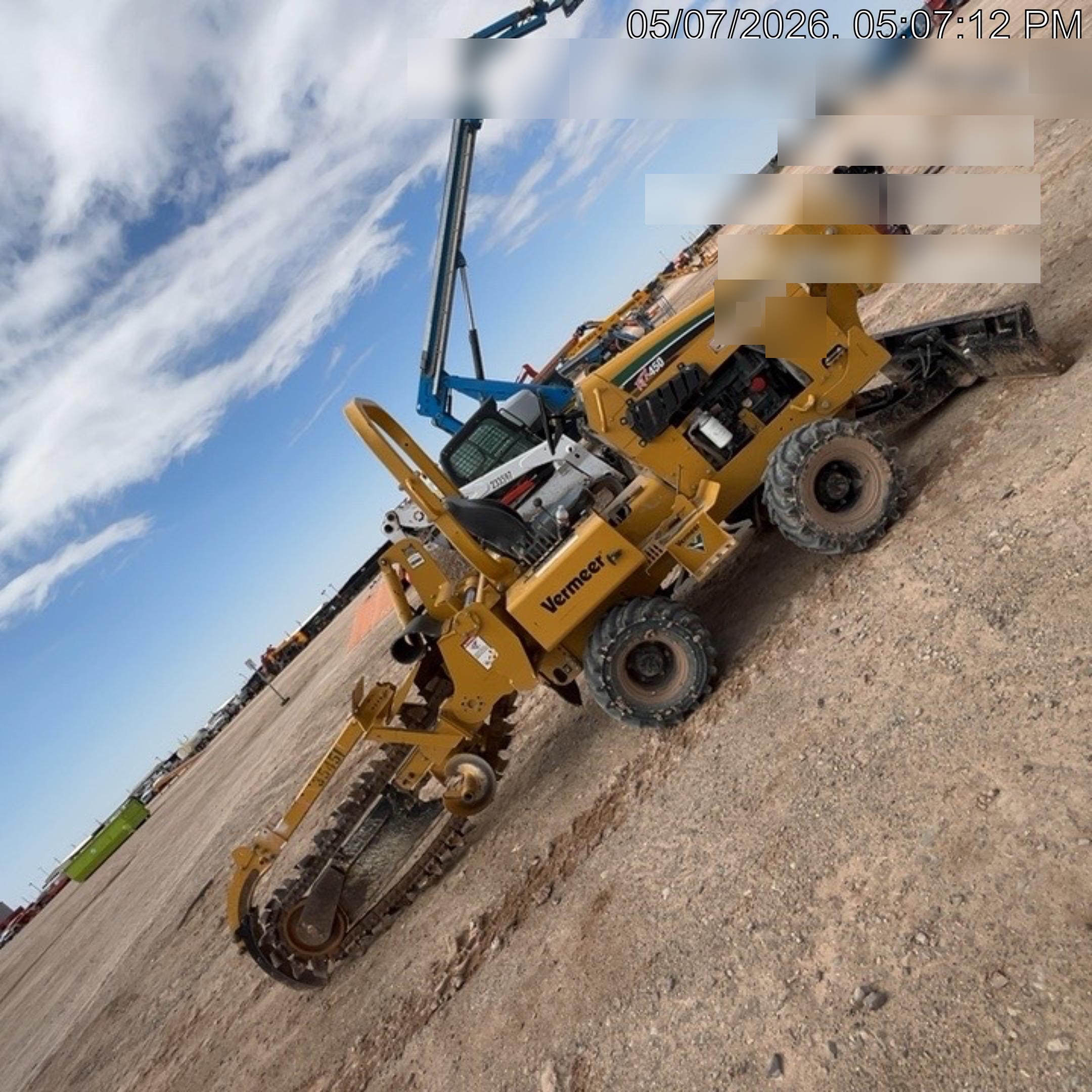 2019 VERMEER RTX450