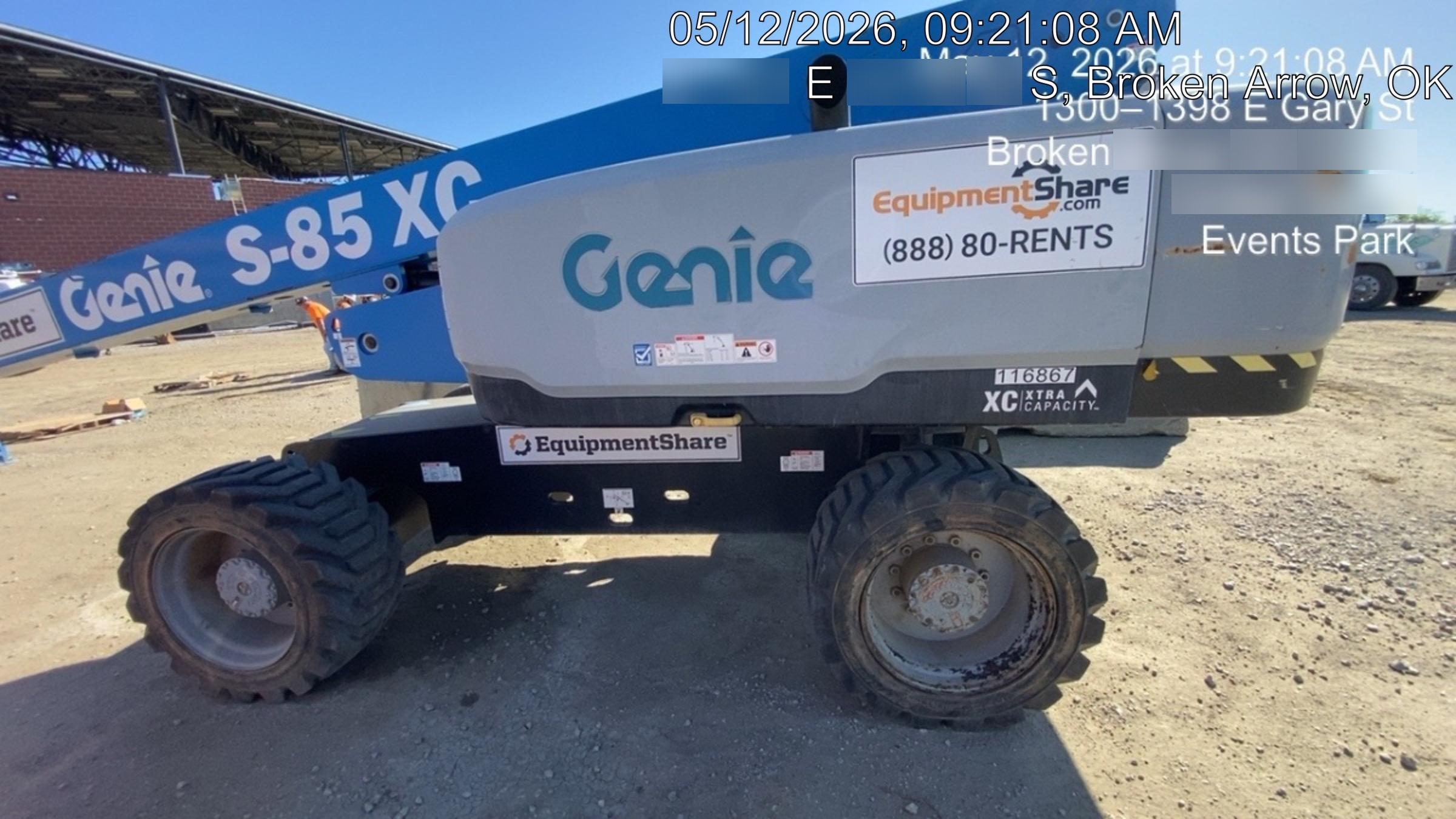 2020 GENIE S-85 XC