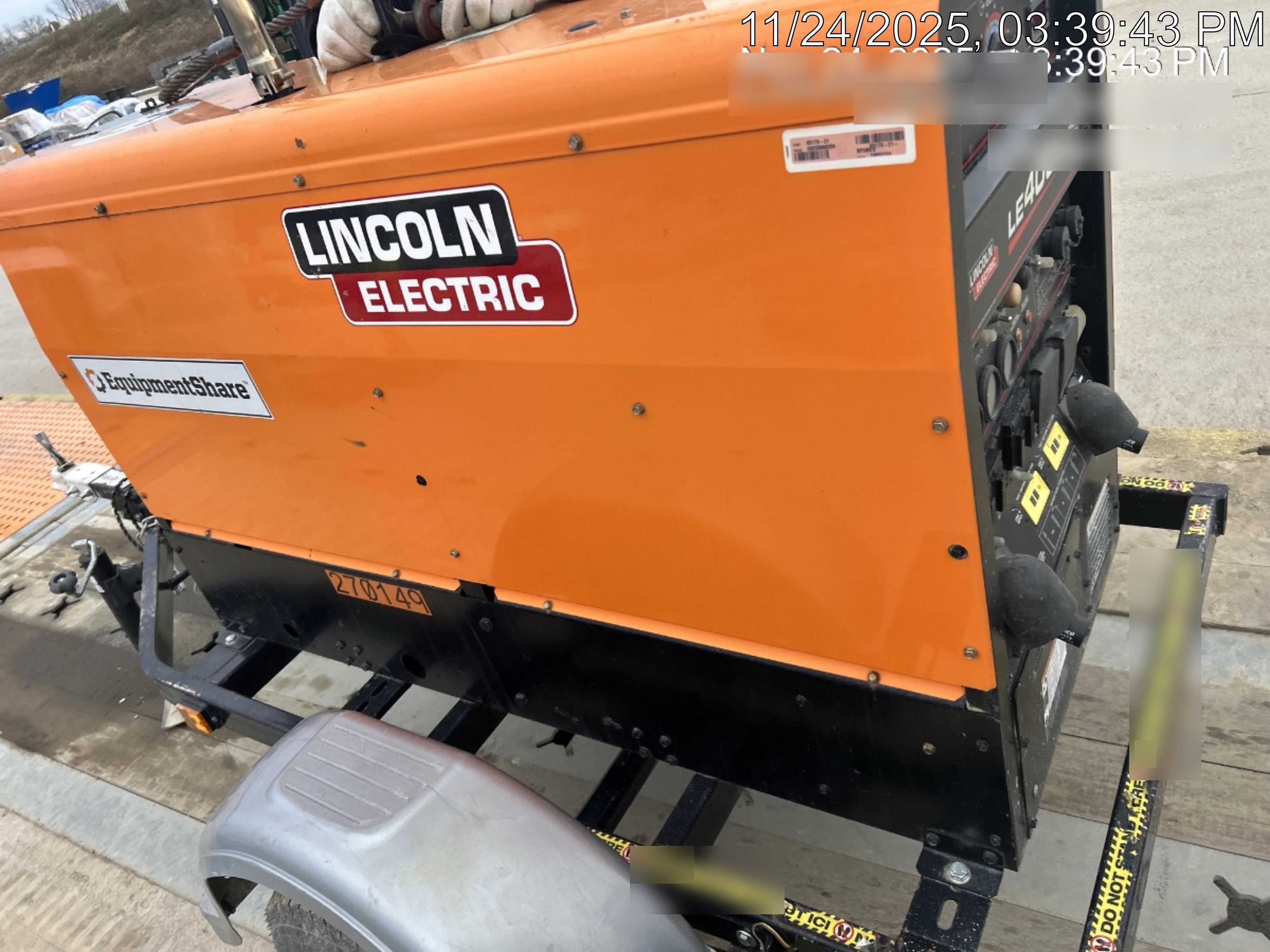 2022 LINCOLN ELECTRIC LE400