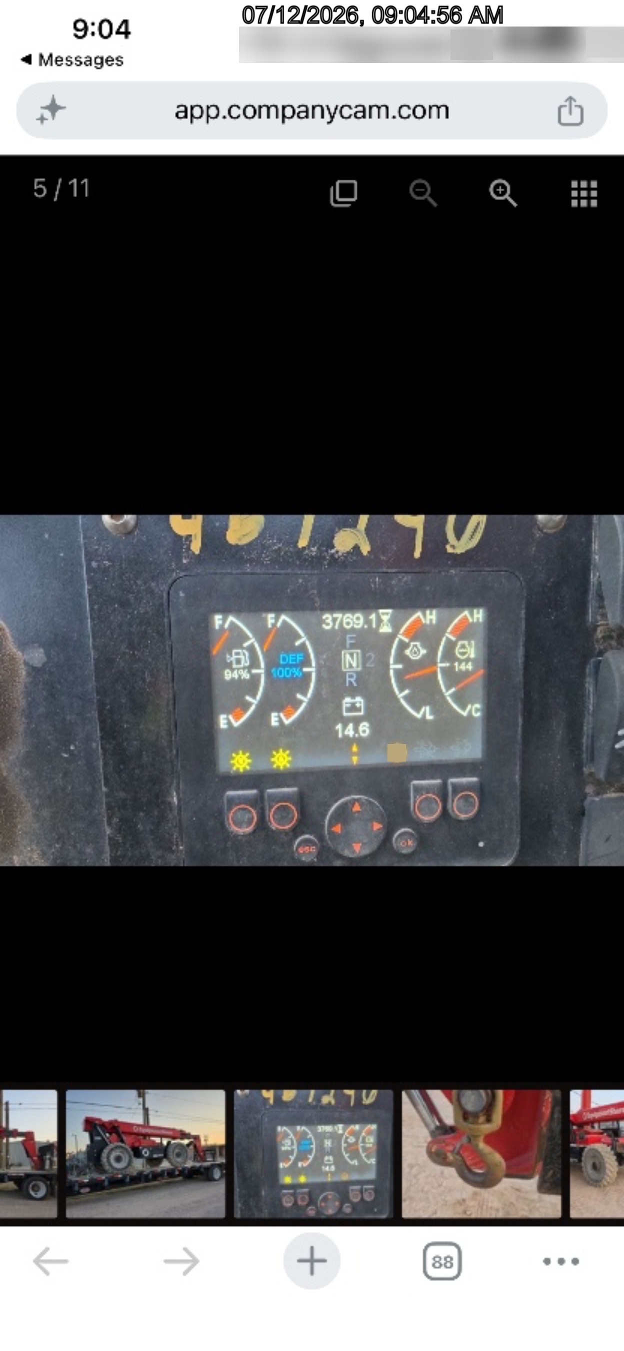 2019 MANITOU MTA10055