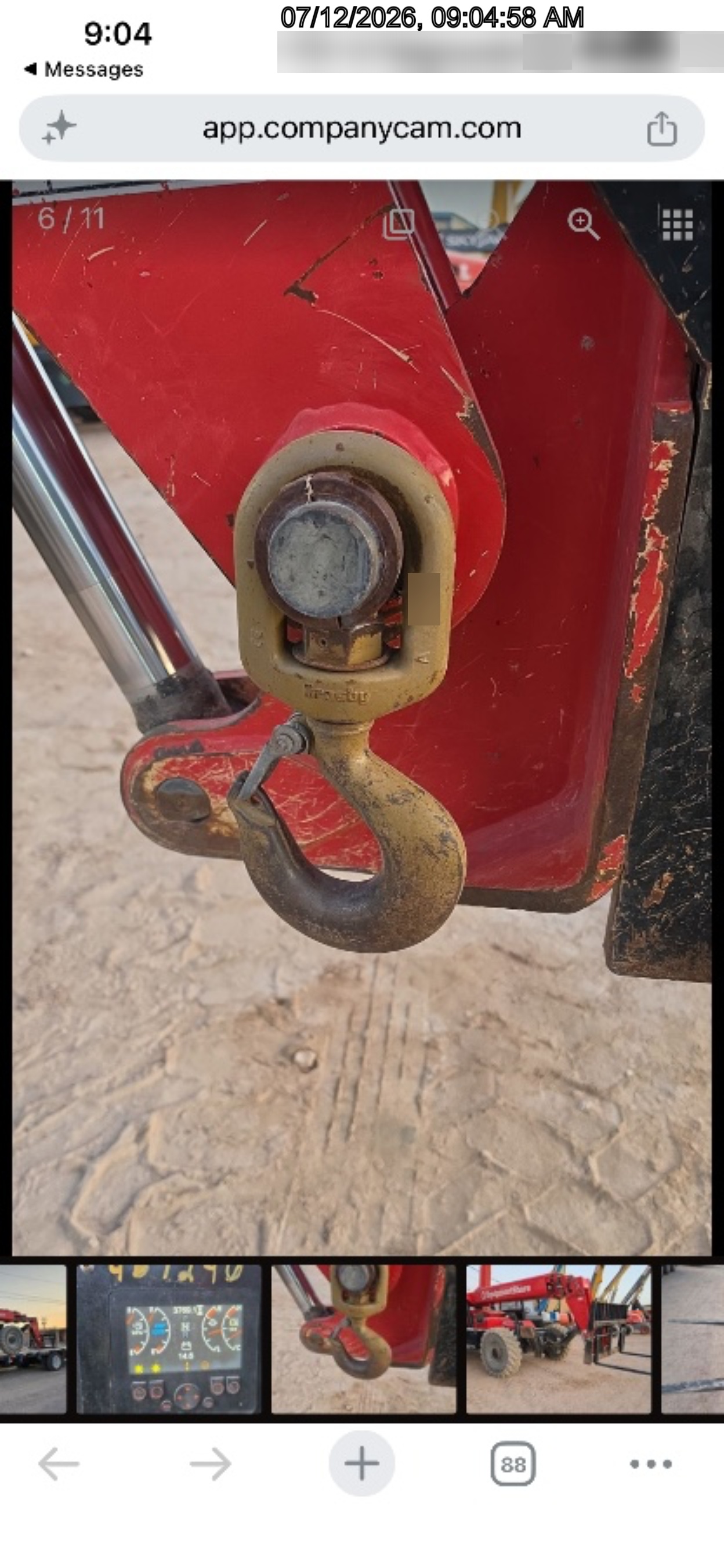 2019 MANITOU MTA10055