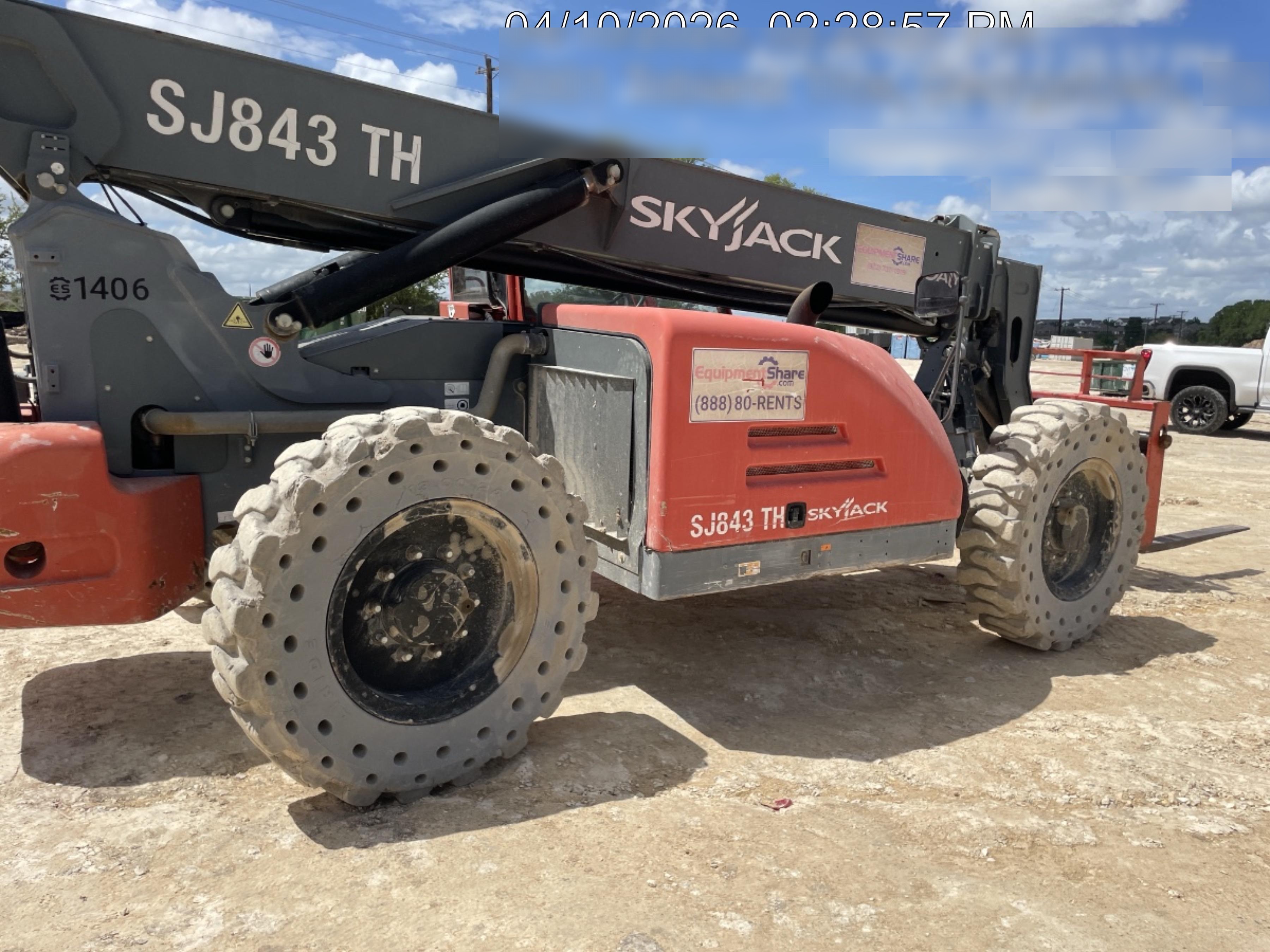 2016 SKYJACK SJ843 TH