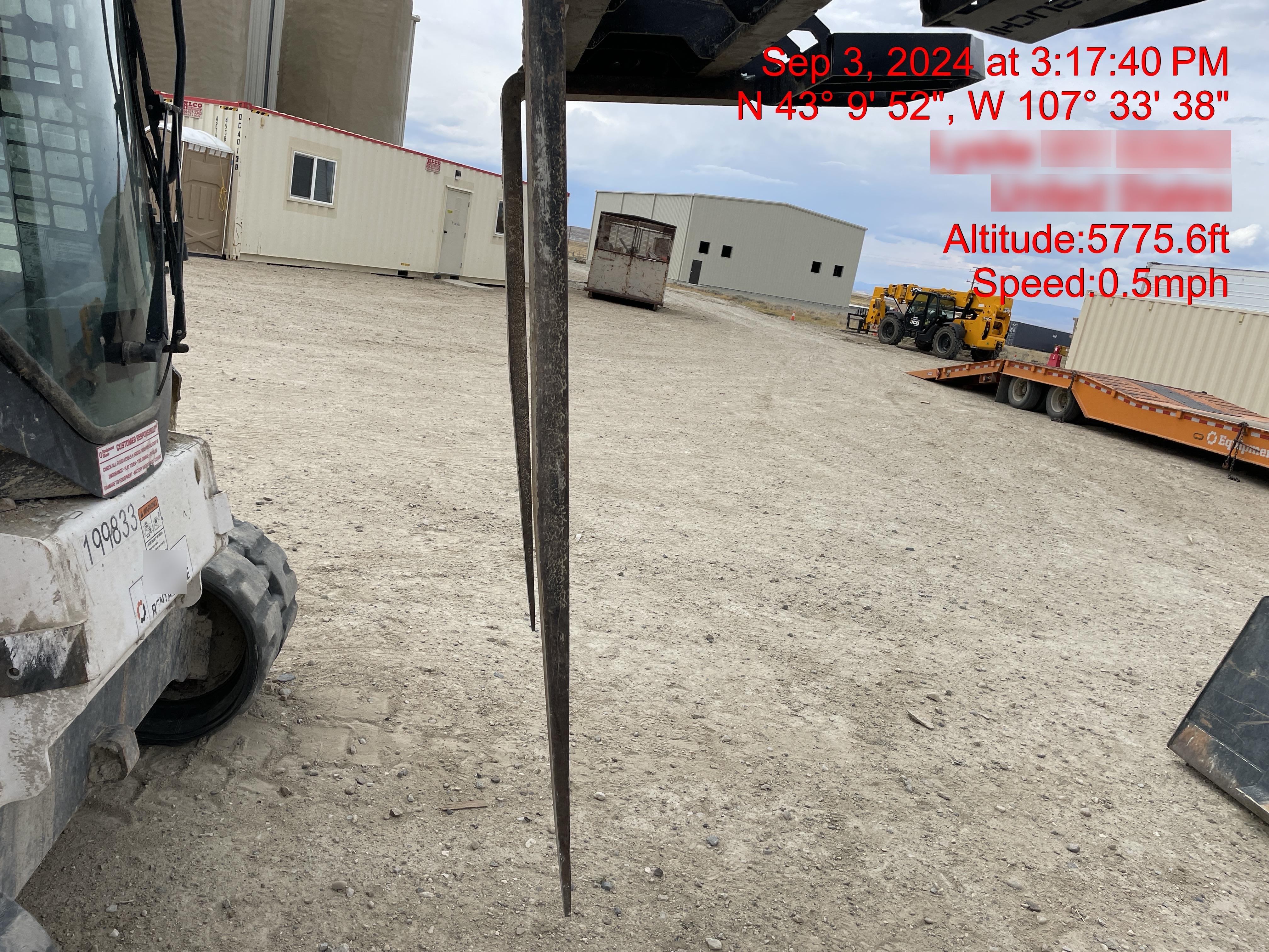 2022 TAKEUCHI 48" Pallet Forks - Takeuchi
