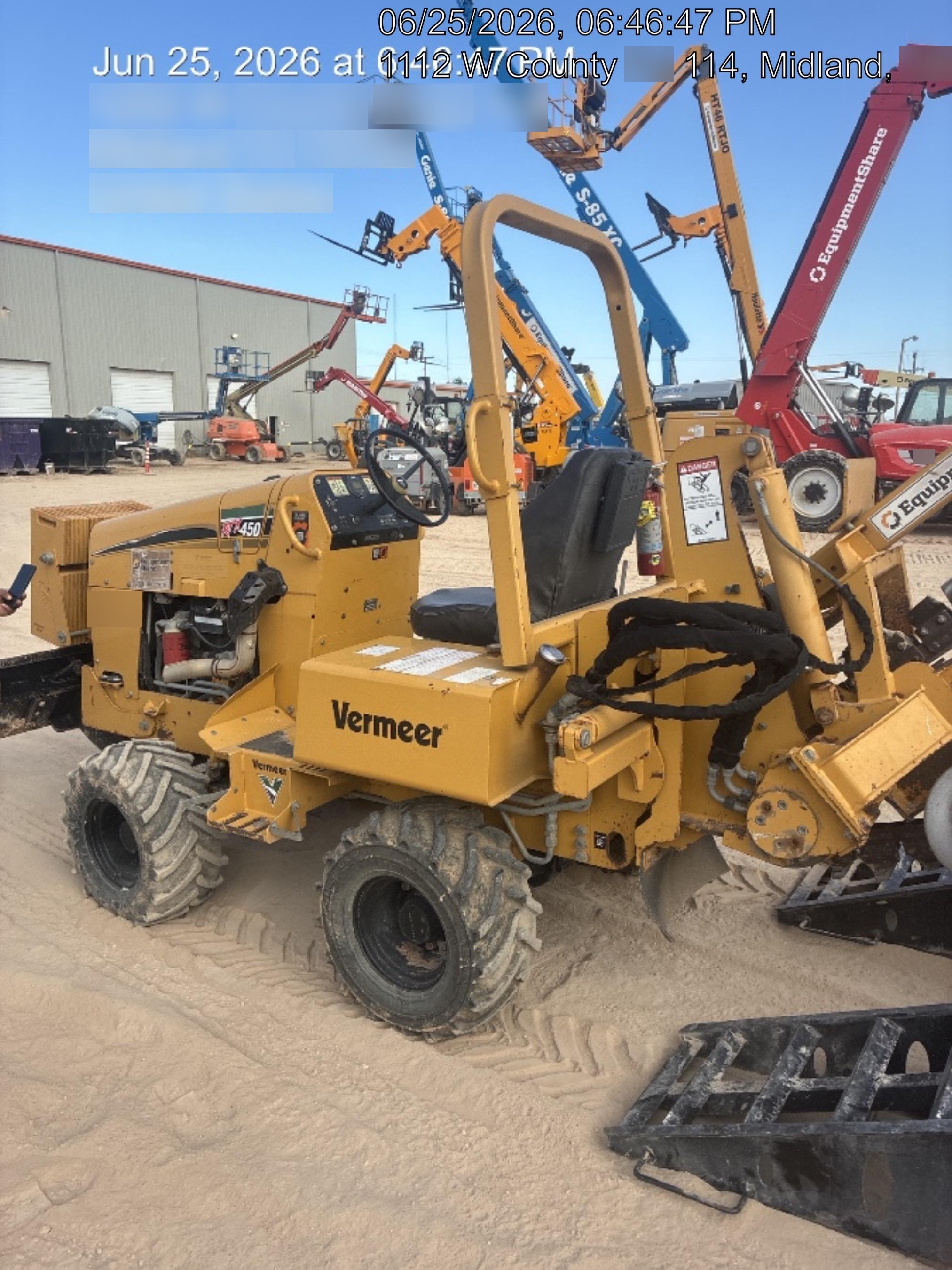 2019 VERMEER RTX450
