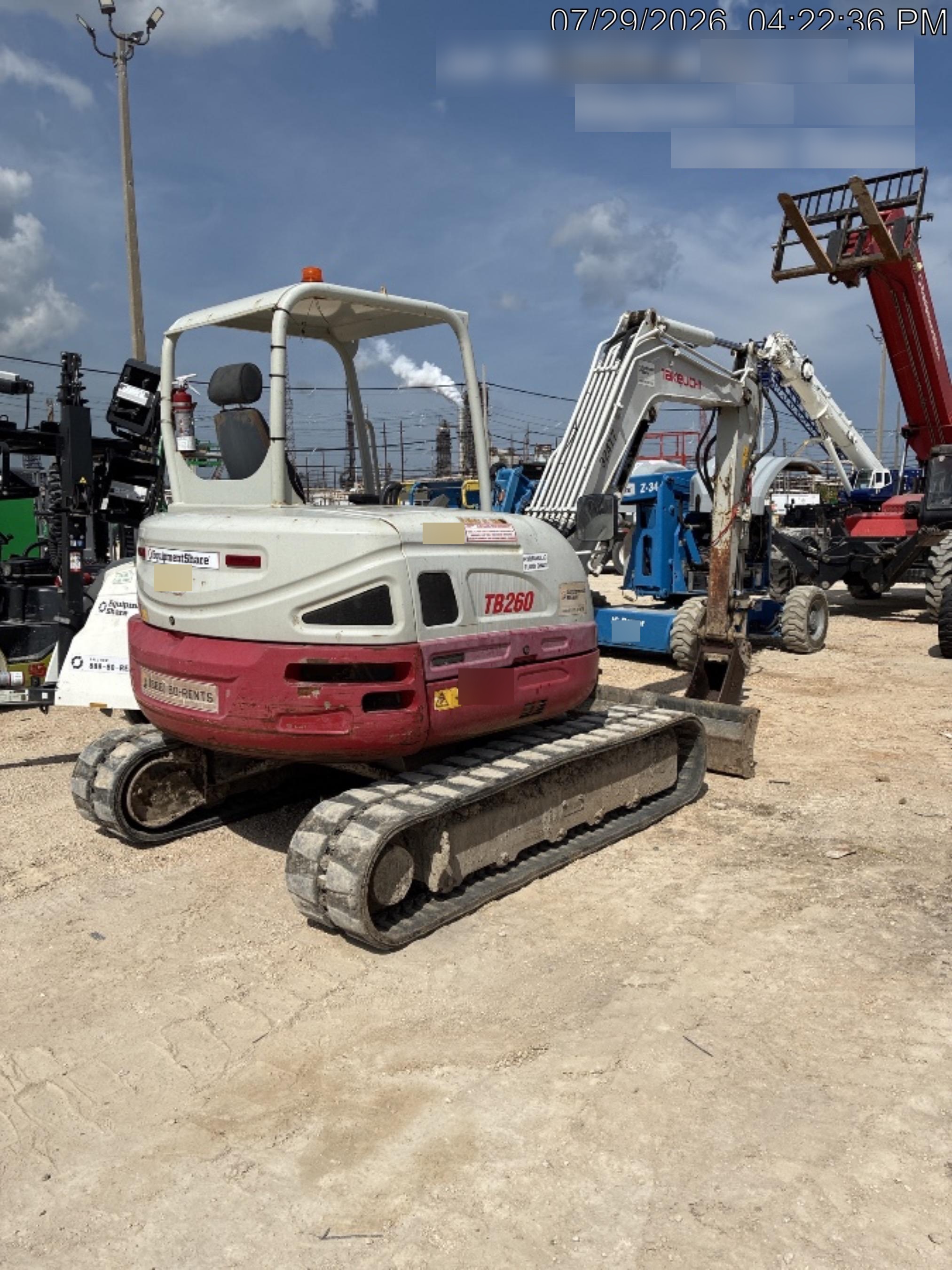 2019 TAKEUCHI TB260