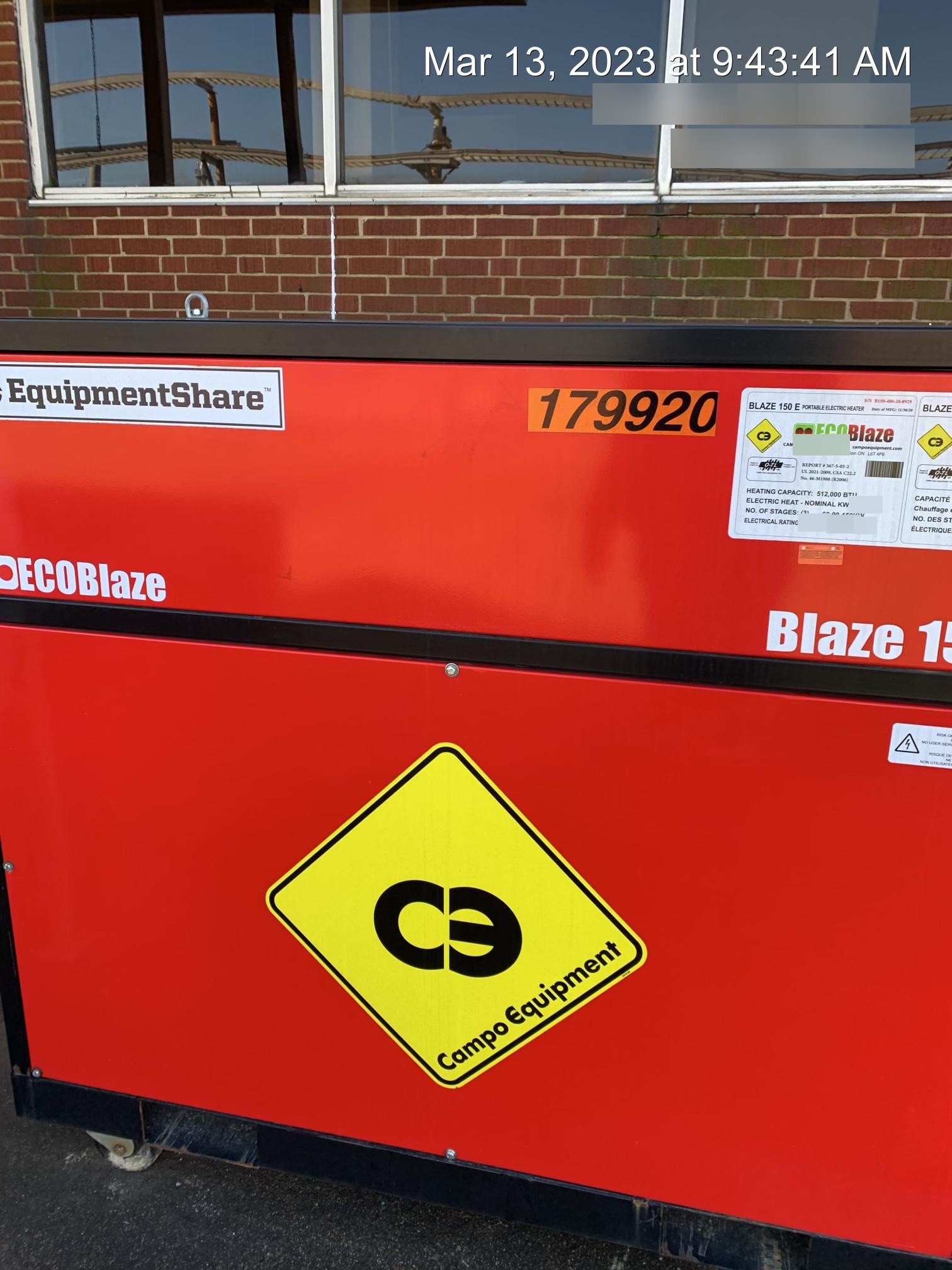 2021 CAMPO EB150E480600V