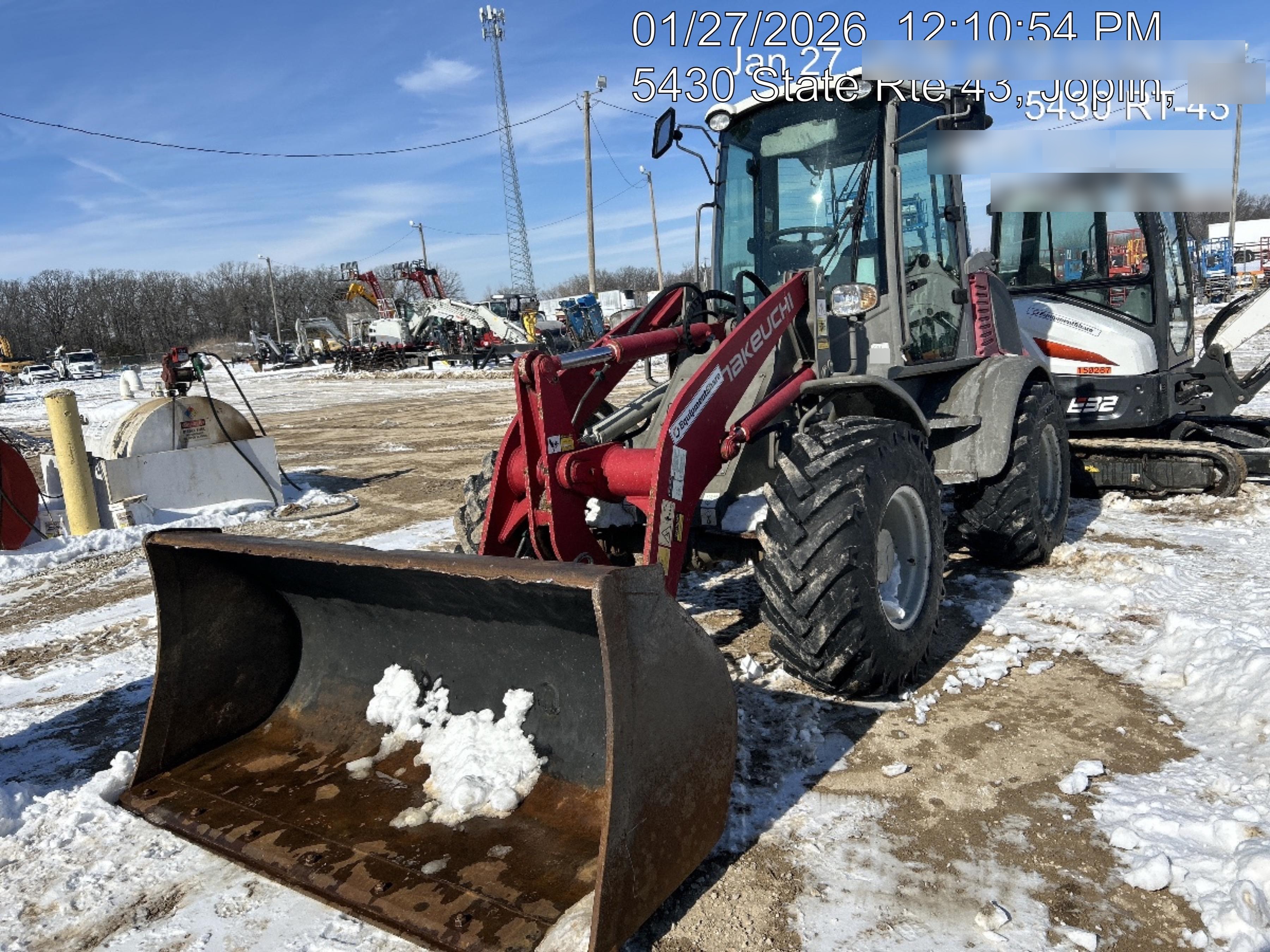2015 TAKEUCHI TW80