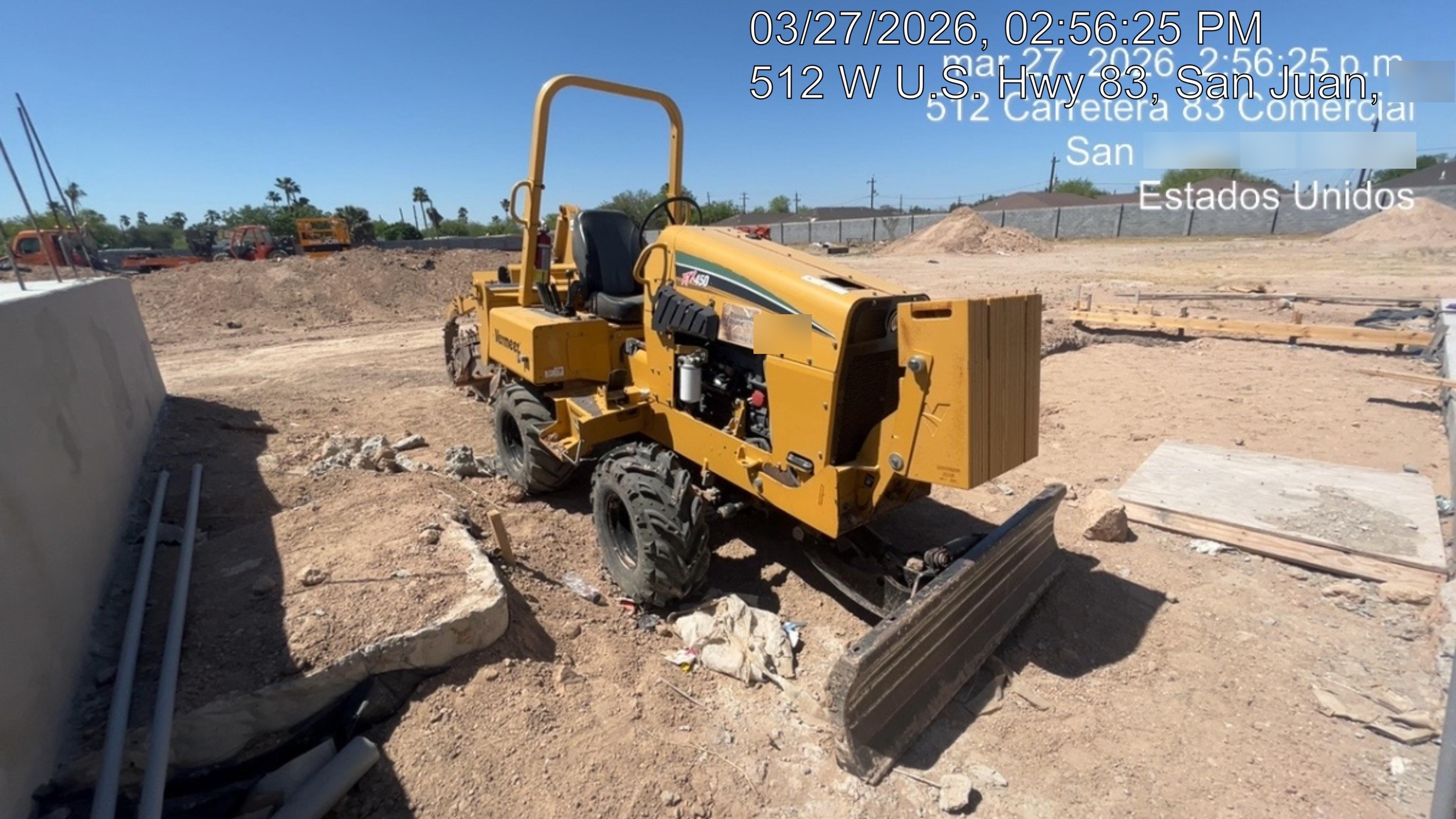 2019 VERMEER RTX450