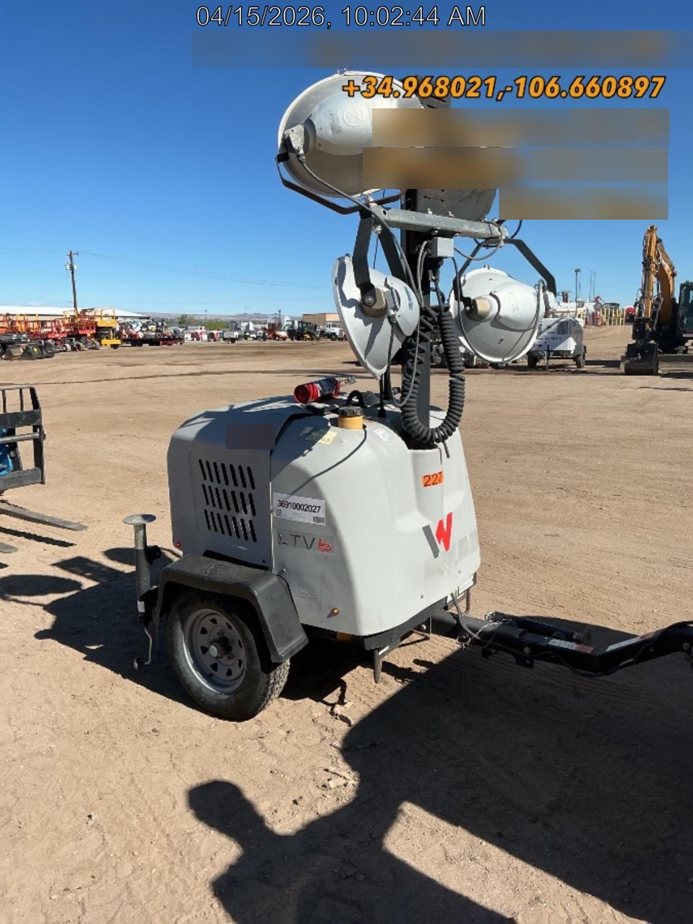 2019 WACKER NEUSON LTV6L-MH