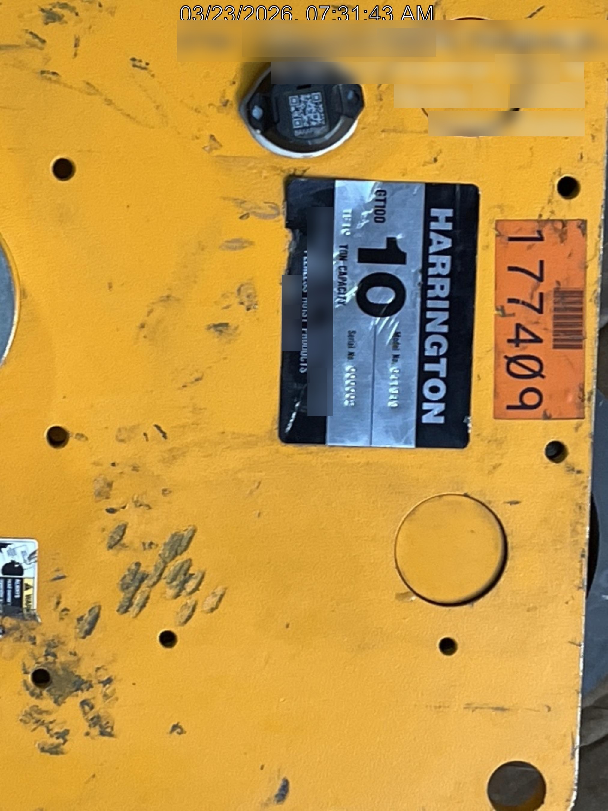 2021 HARRINGTON PT100