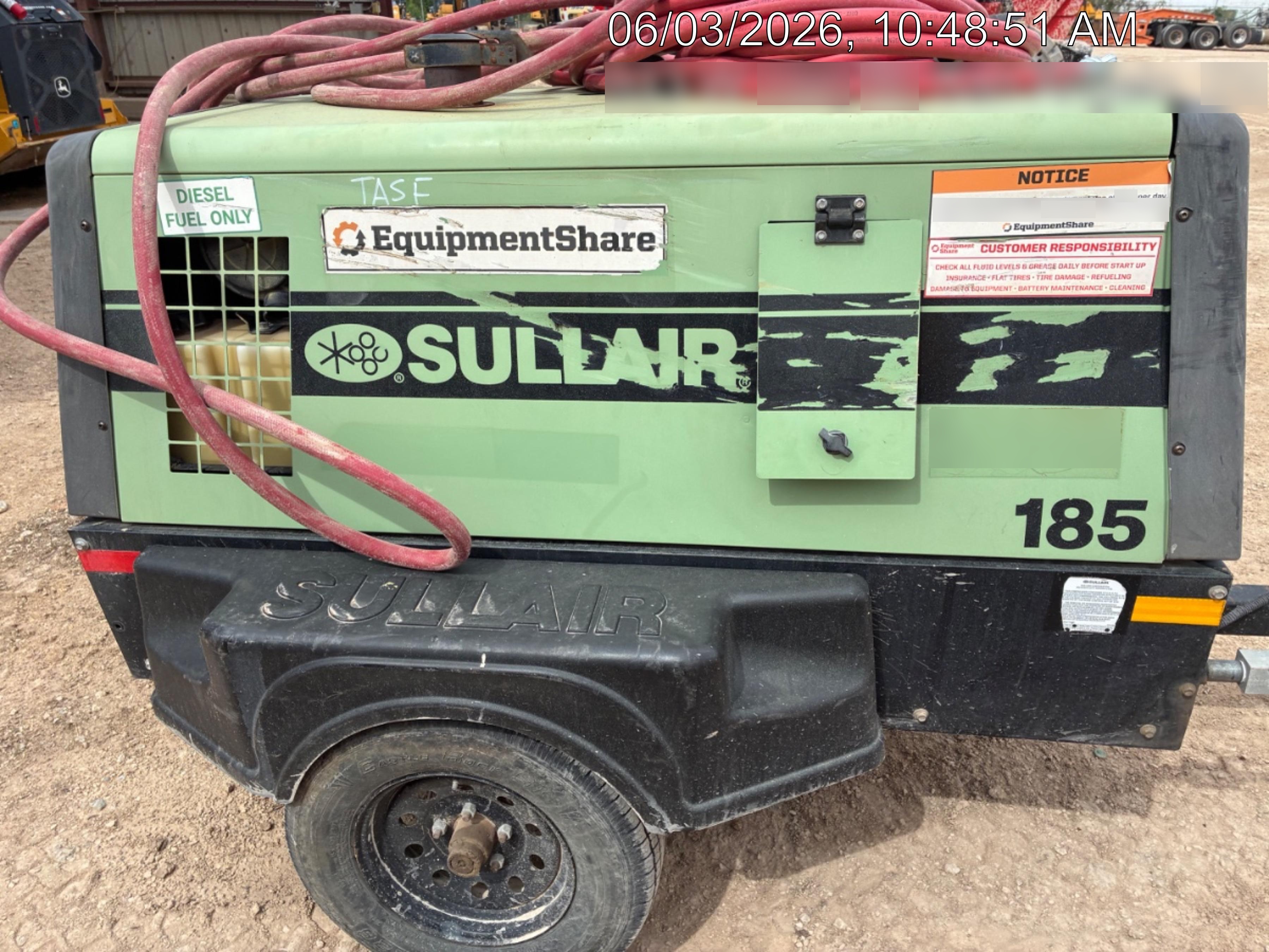 2019 SULLAIR 185-DPQ