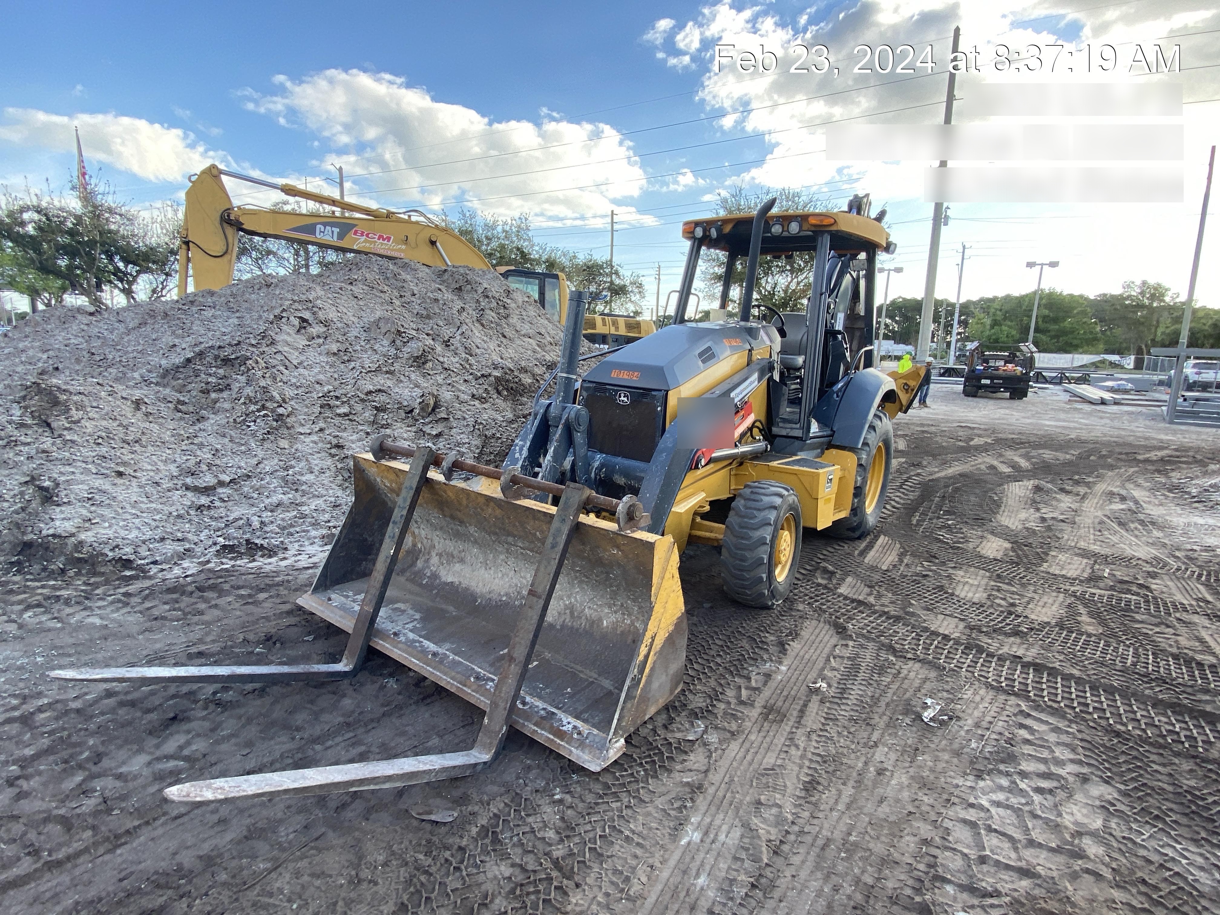 2014 WERK-BRAU 42" Forks - Backhoe