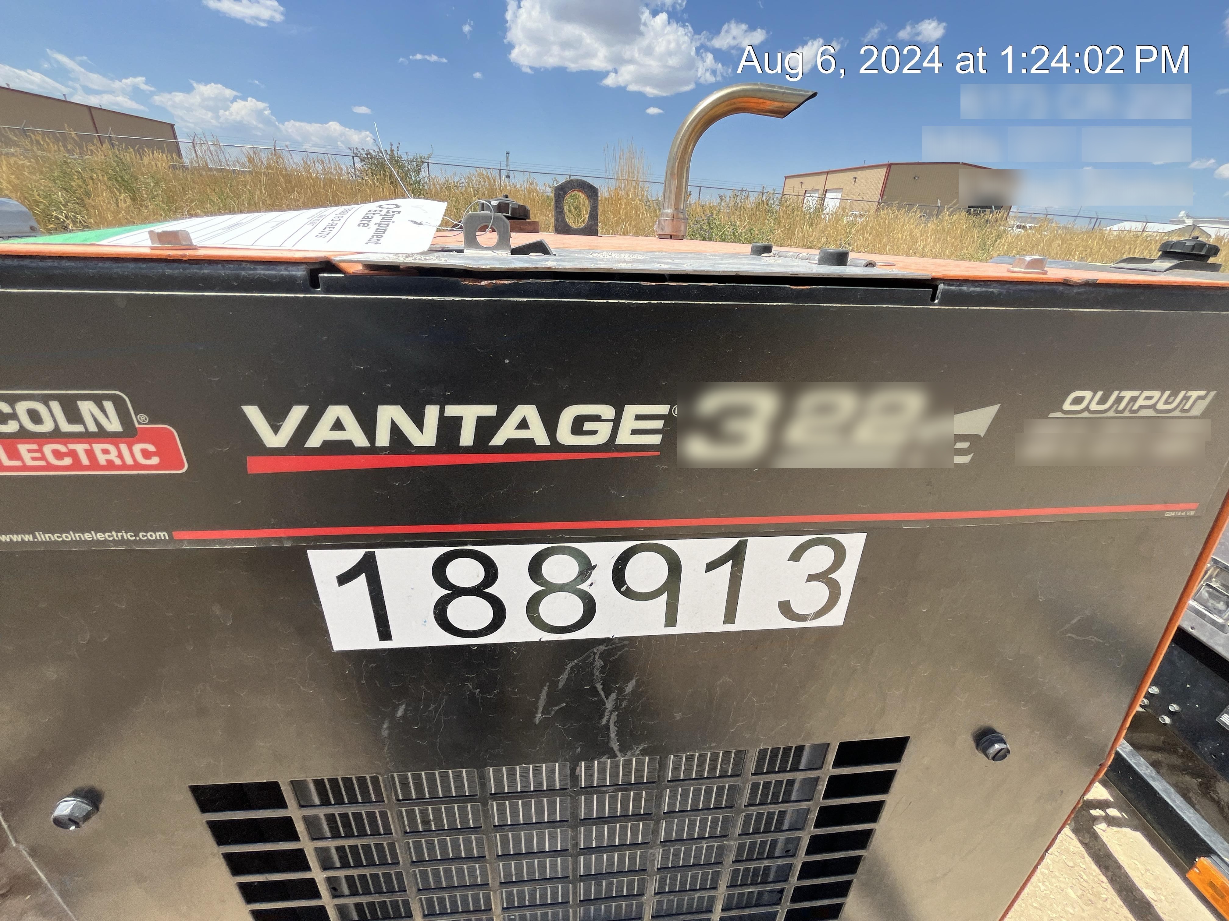 2021 LINCOLN ELECTRIC Vantage 322