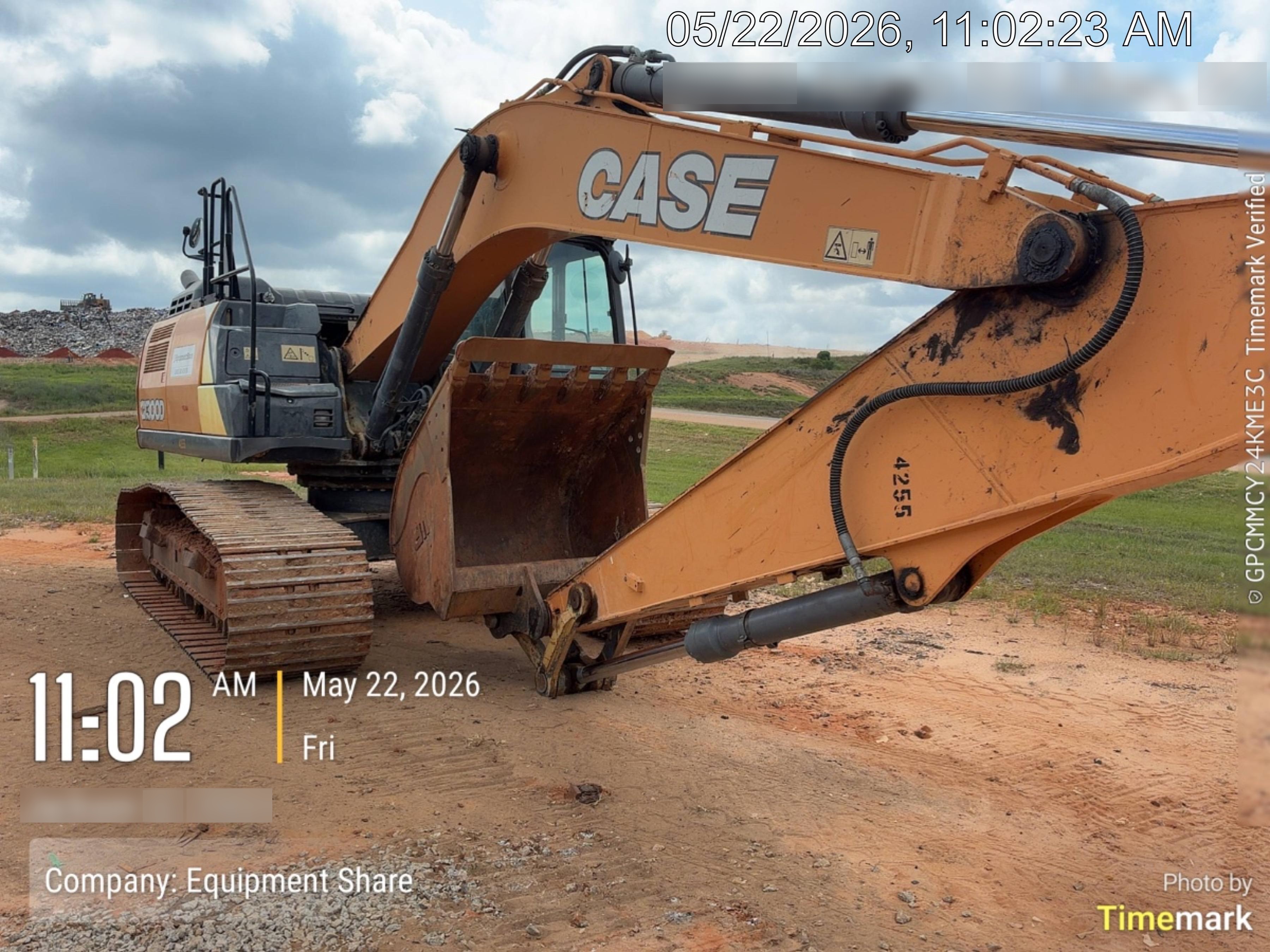 2018 CASE CX300D