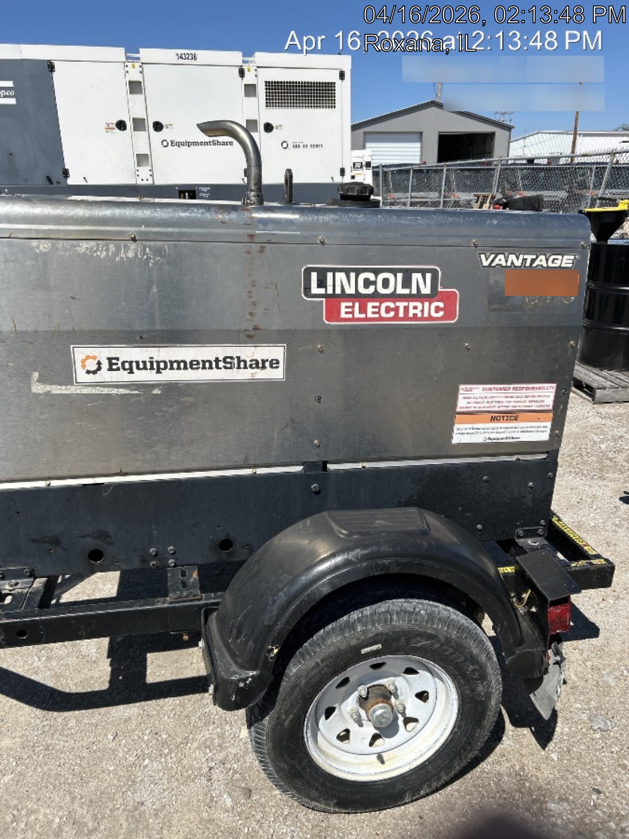 2019 LINCOLN ELECTRIC Vantage 322