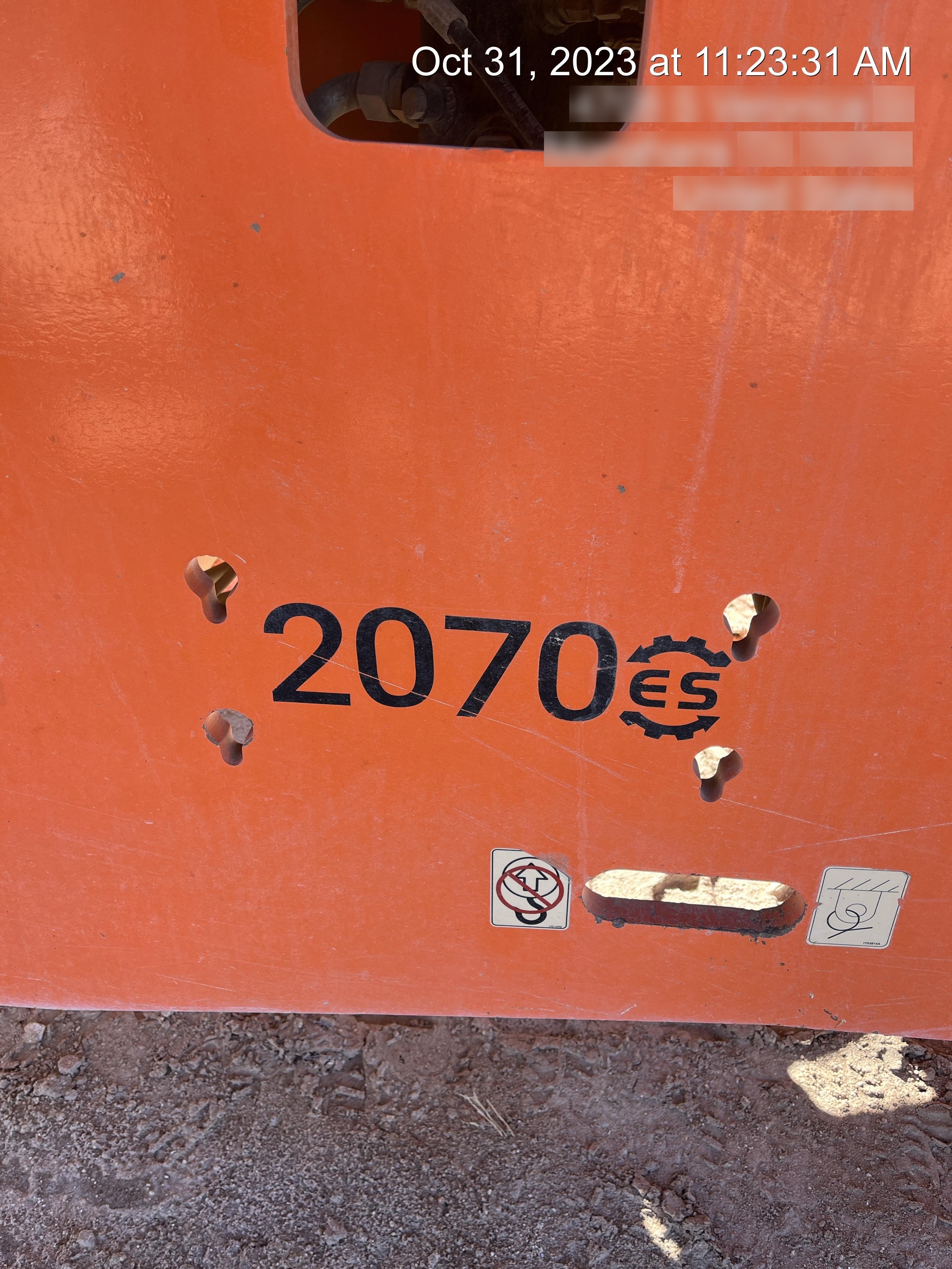 2016 JLG 860SJ