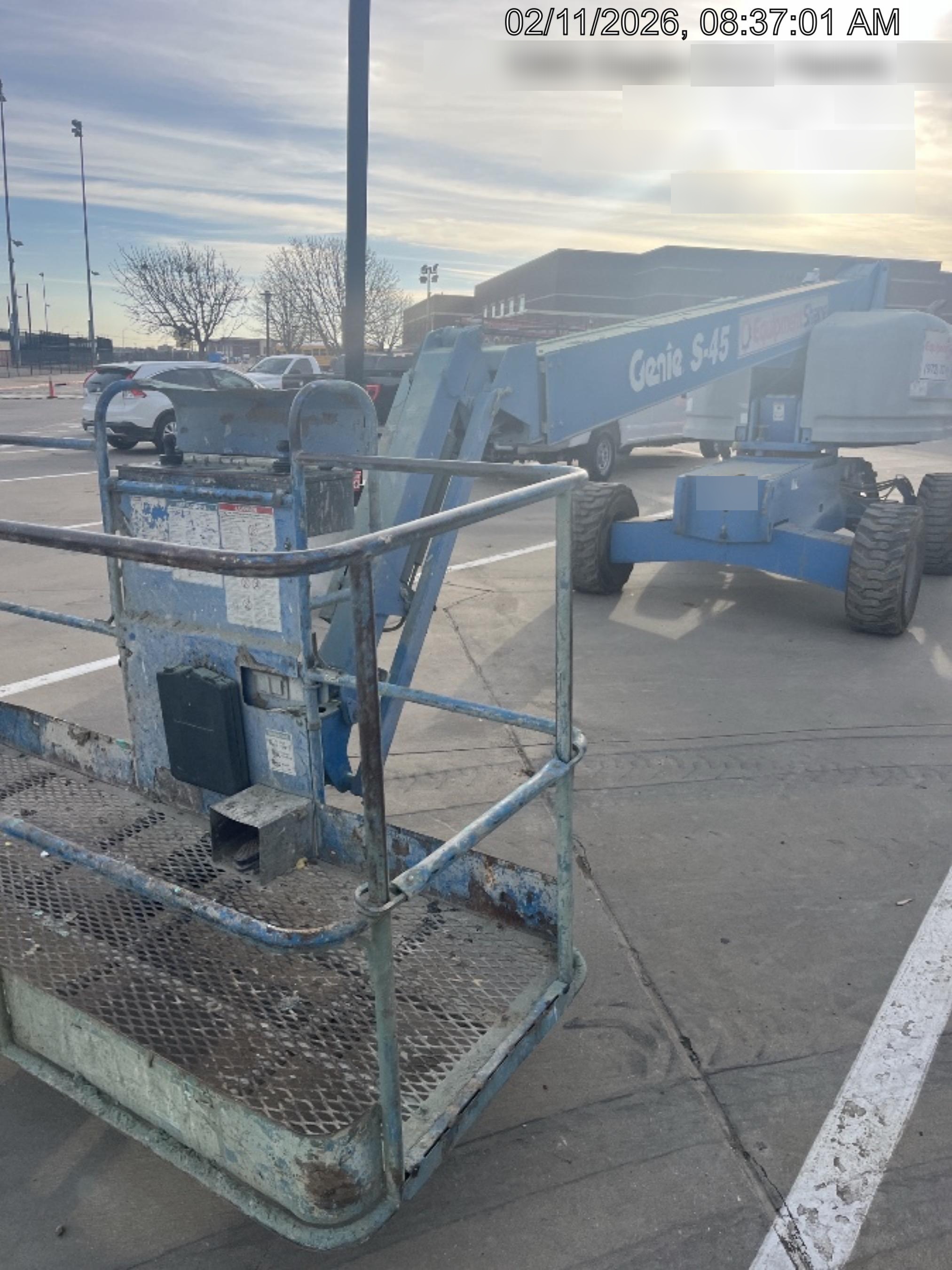 2016 GENIE S-45