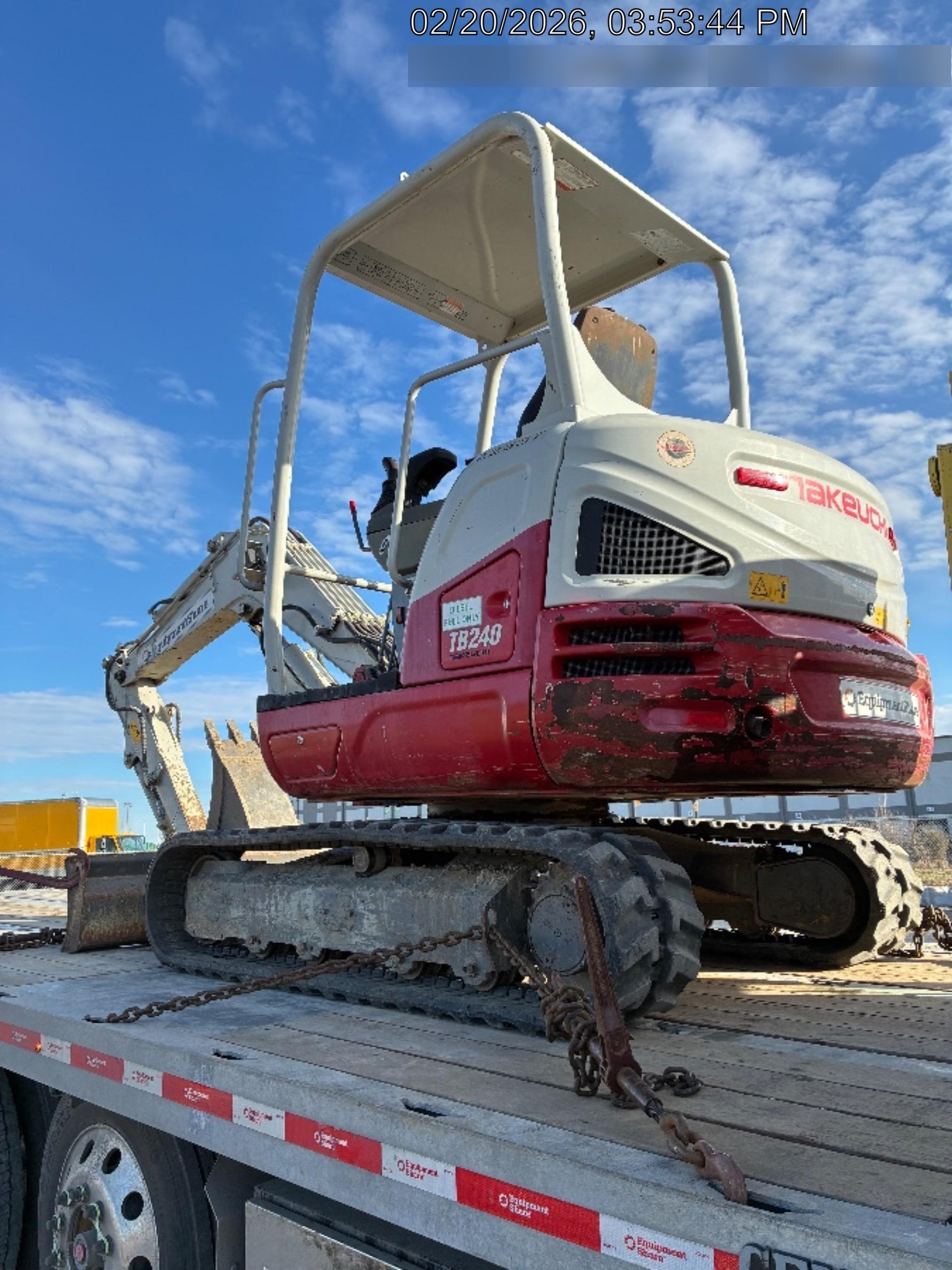 2019 TAKEUCHI TB240
