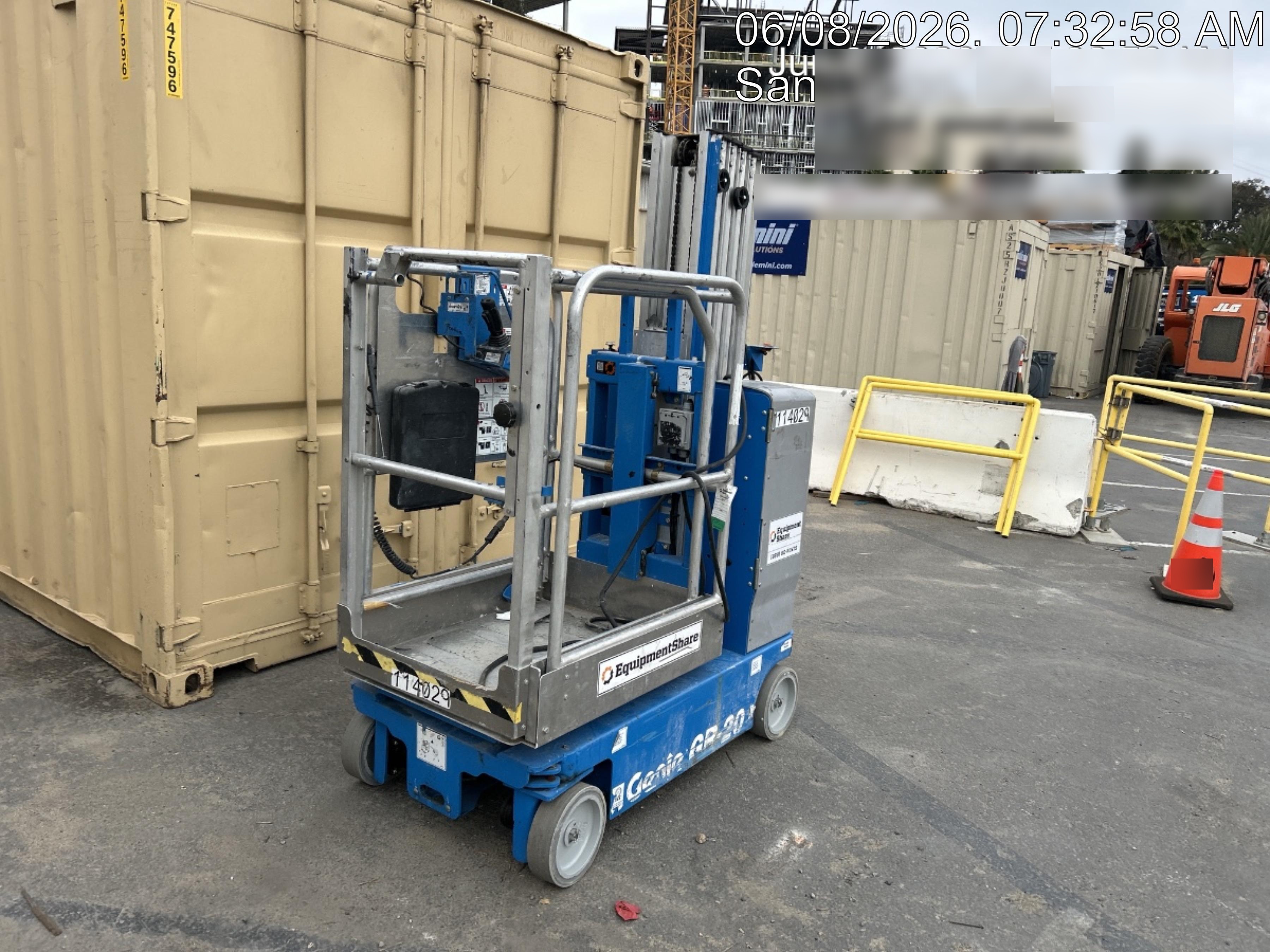 2020 GENIE GR-20