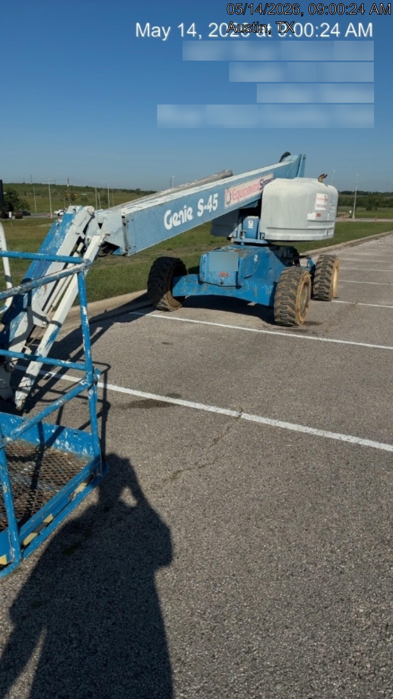 2016 GENIE S-45