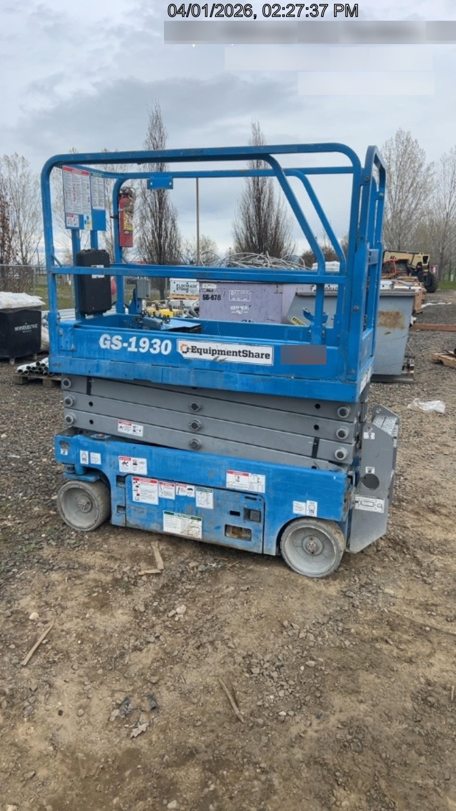 2019 GENIE GS-1930