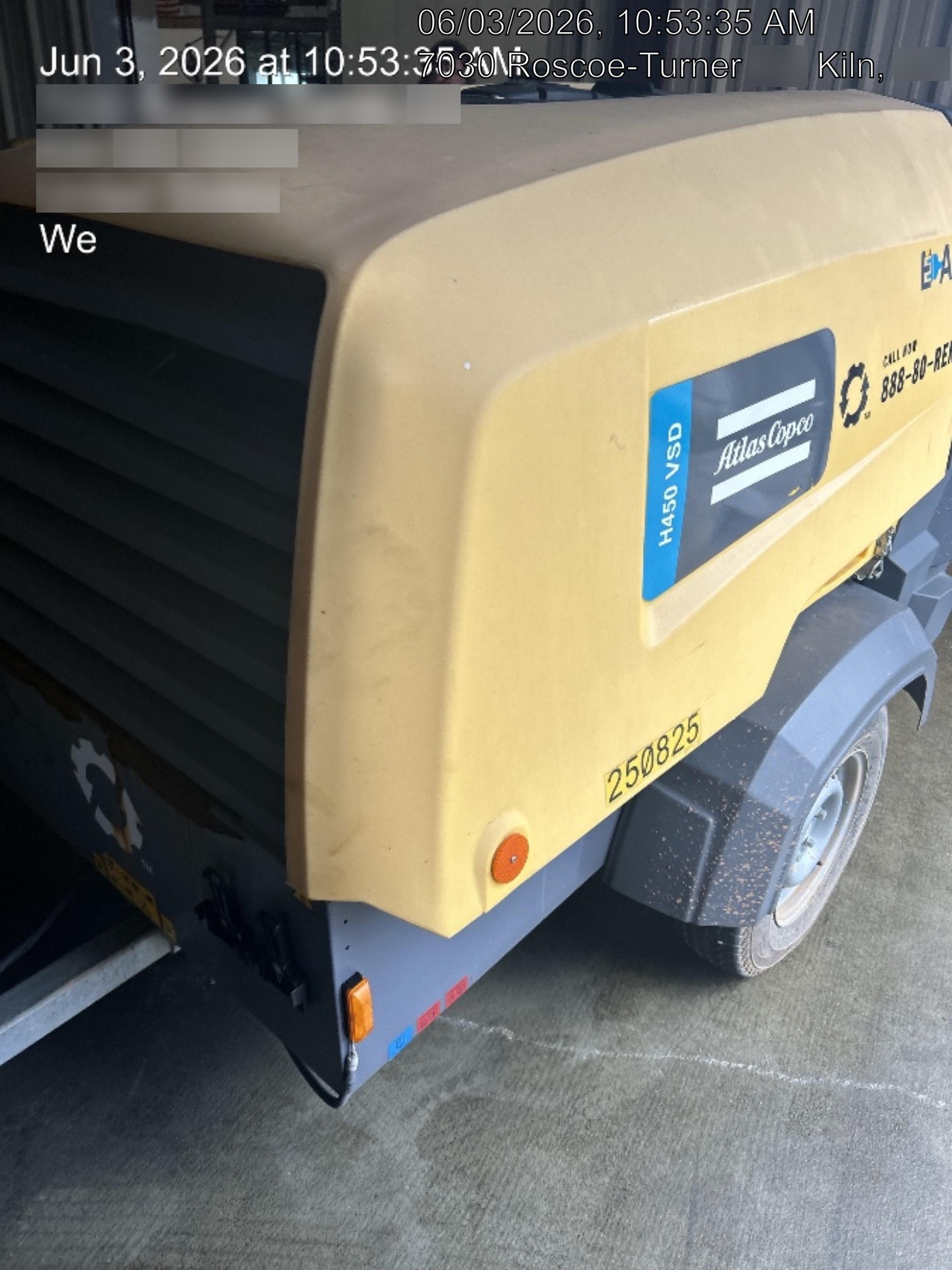 2022 ATLAS COPCO E-AIR H450