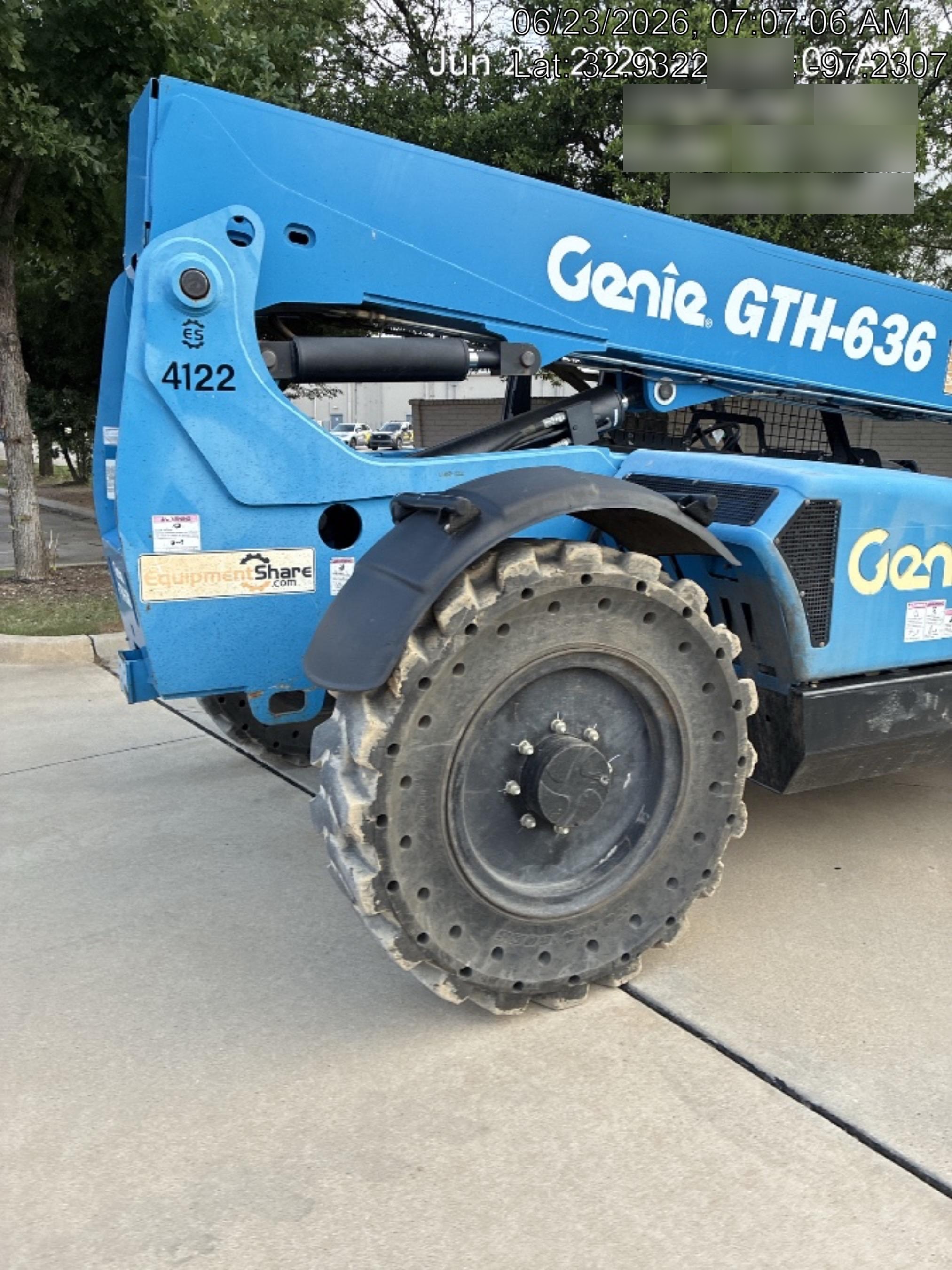 2017 GENIE GTH-636