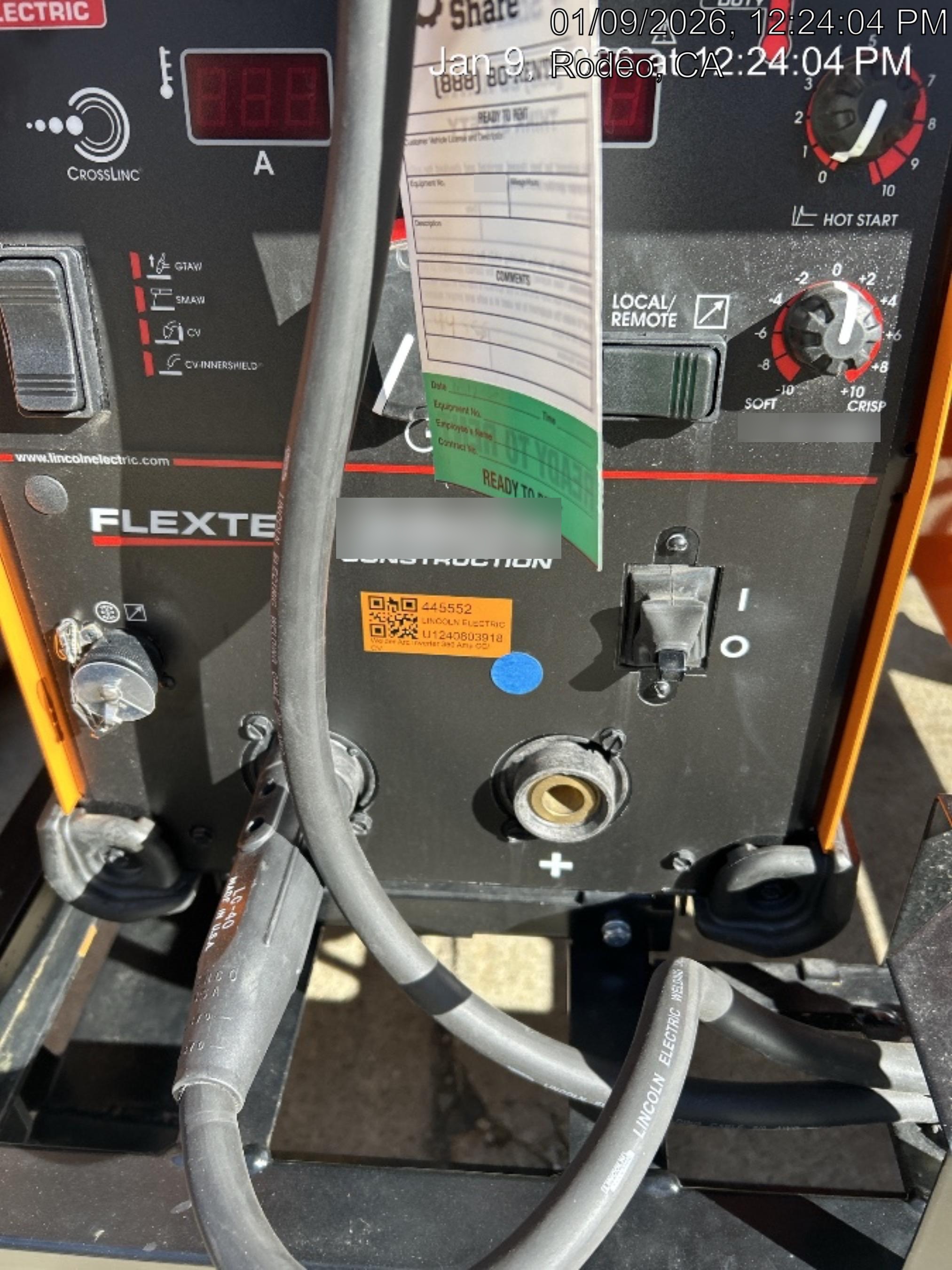 2024 LINCOLN ELECTRIC FLEXTEC 350X