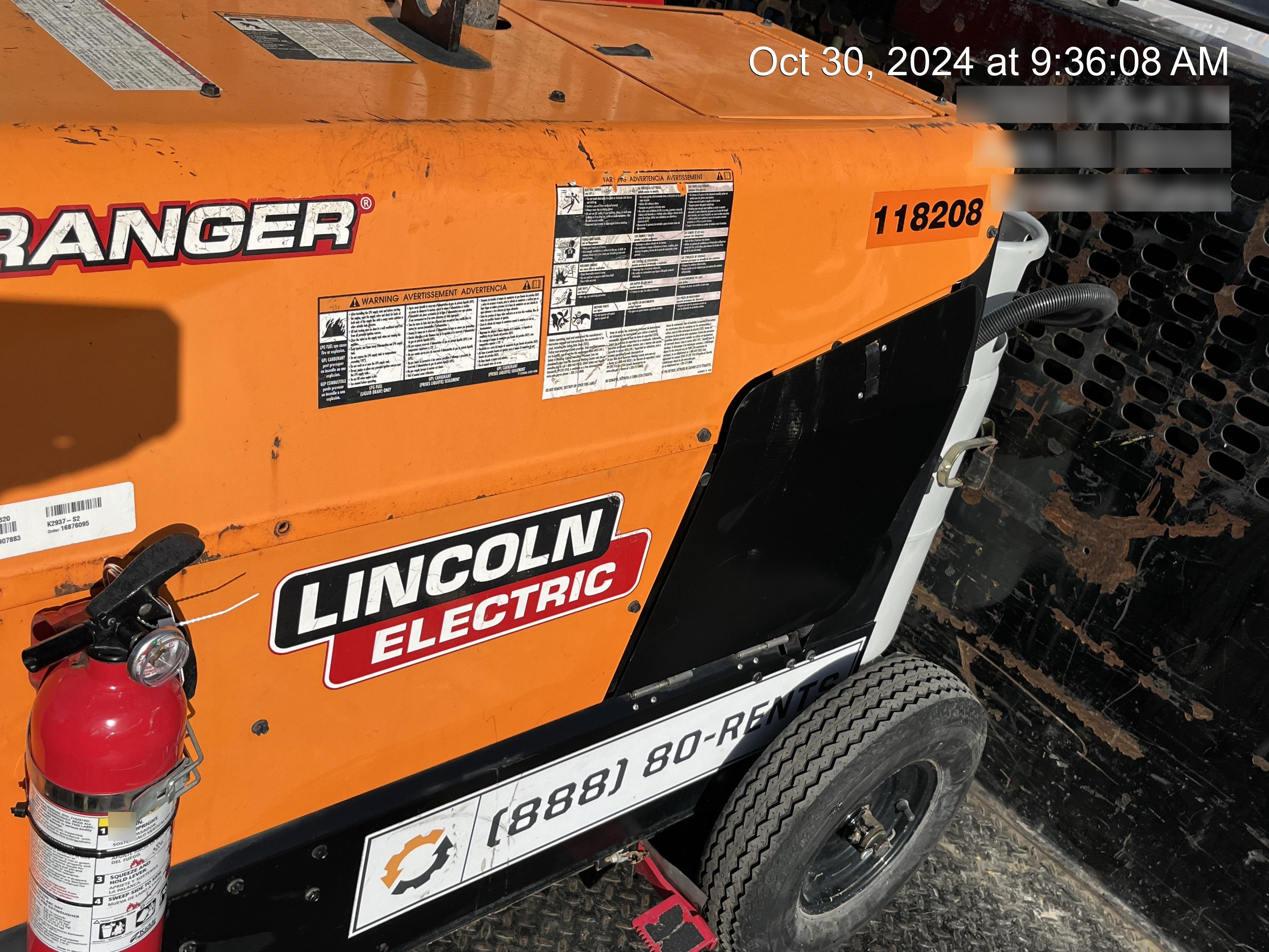 2020 LINCOLN ELECTRIC Ranger 305 LPG