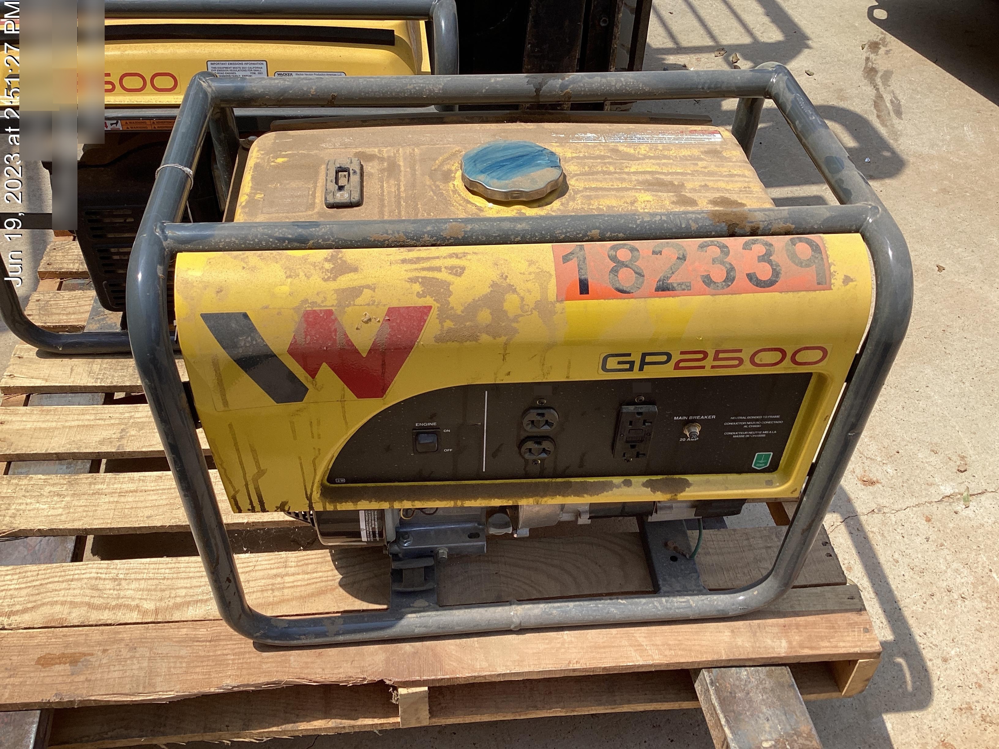 2021 WACKER NEUSON GP2500A