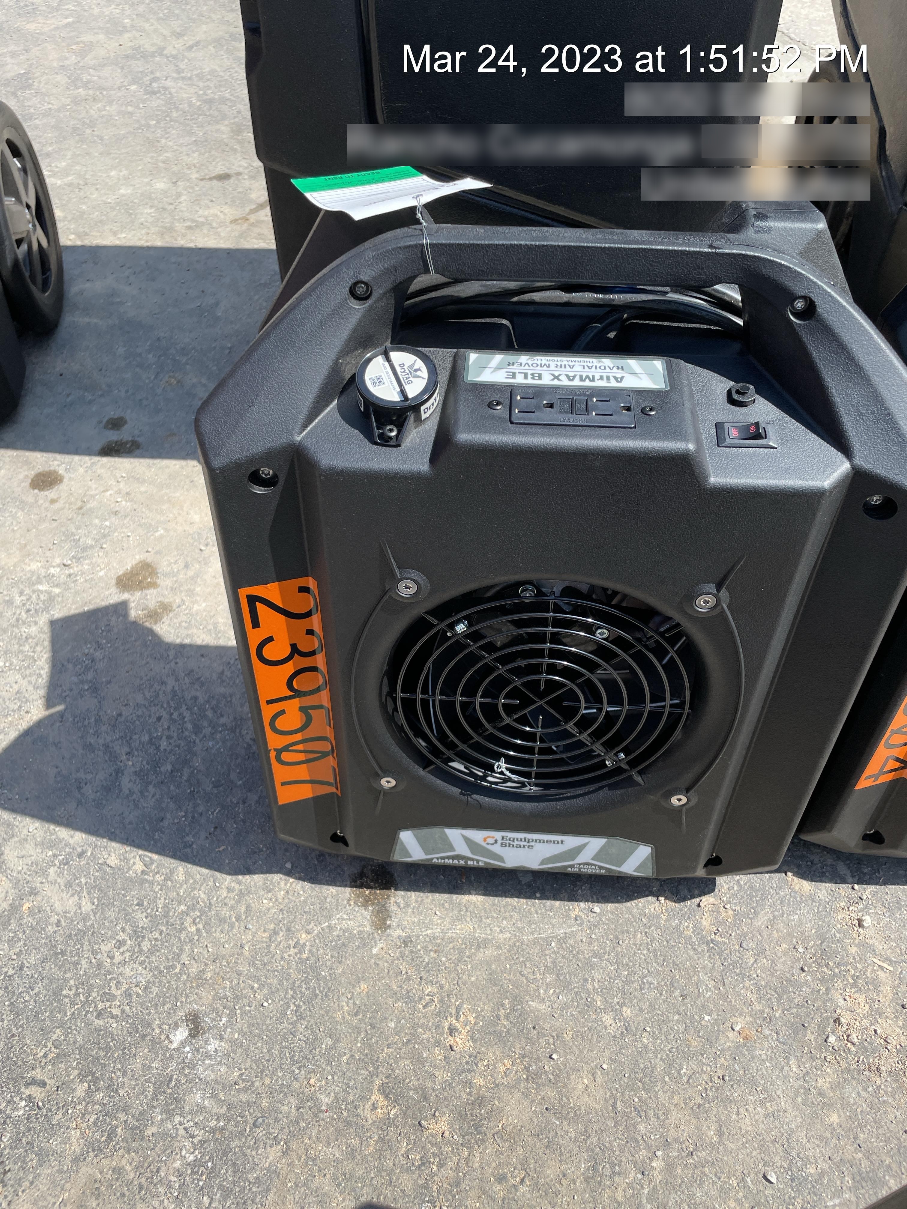 2022 PHOENIX AirMAX Radial Air Mover