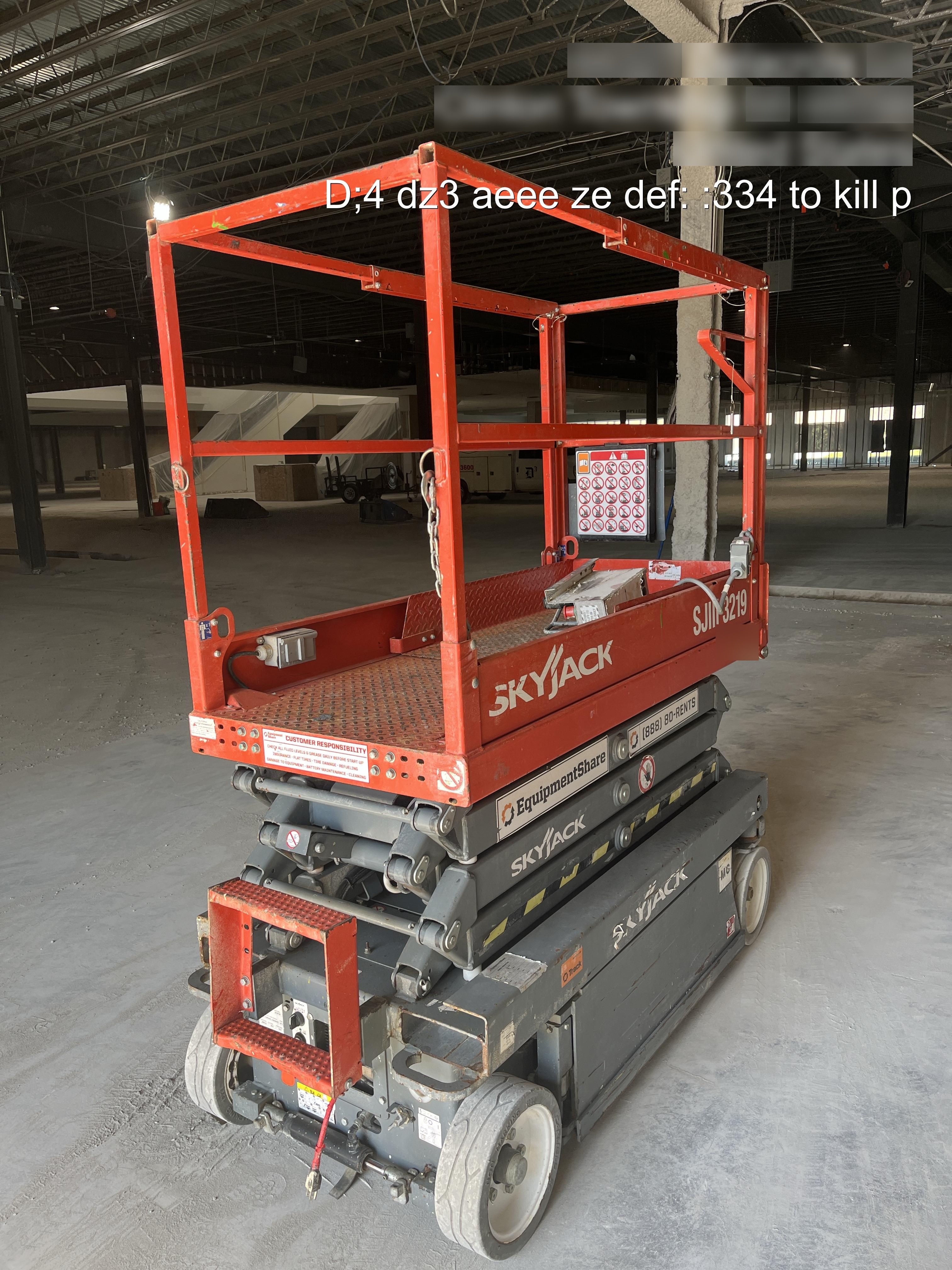 2017 SKYJACK SJIII-3219