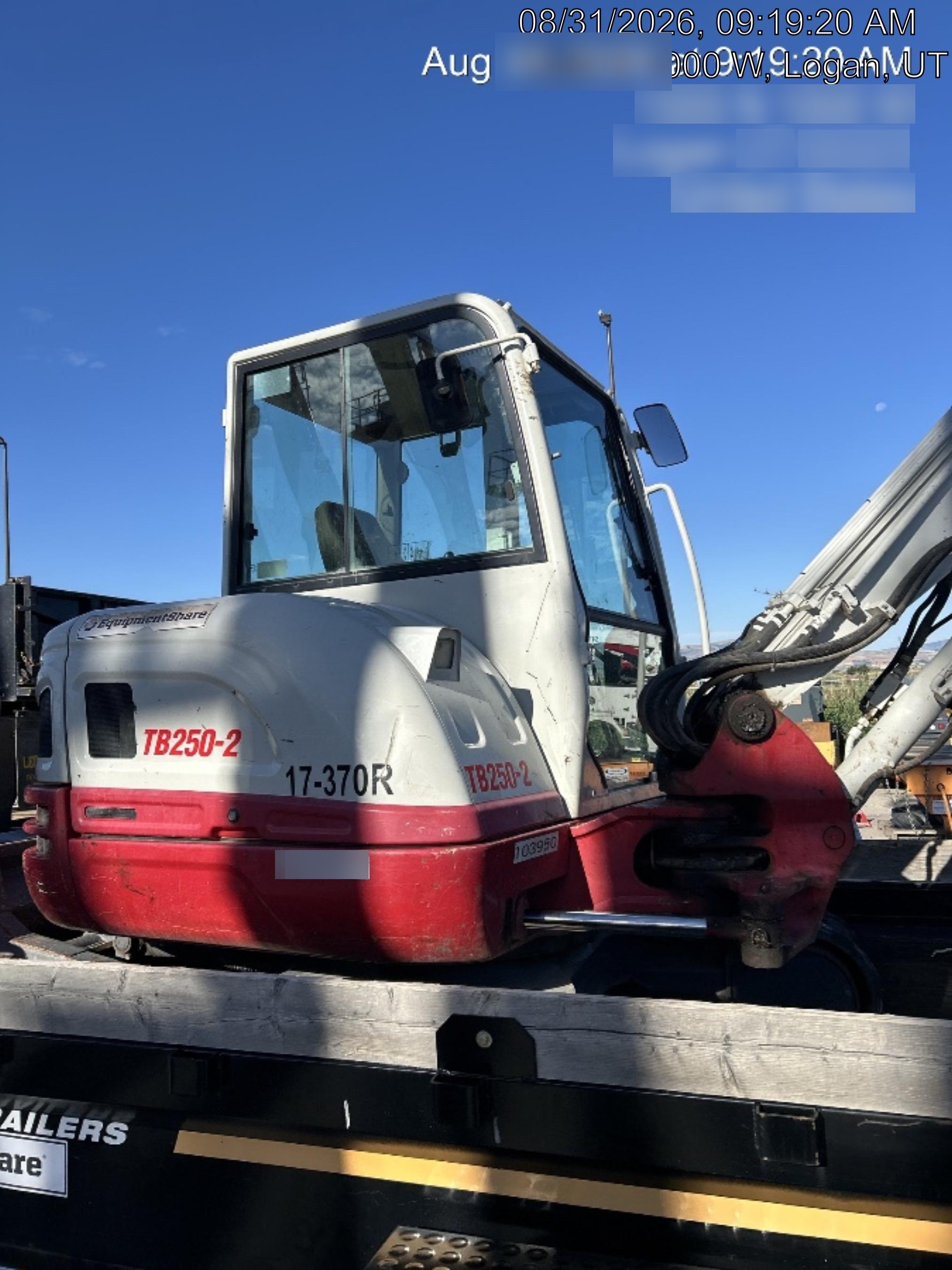 2020 TAKEUCHI TB250-2C