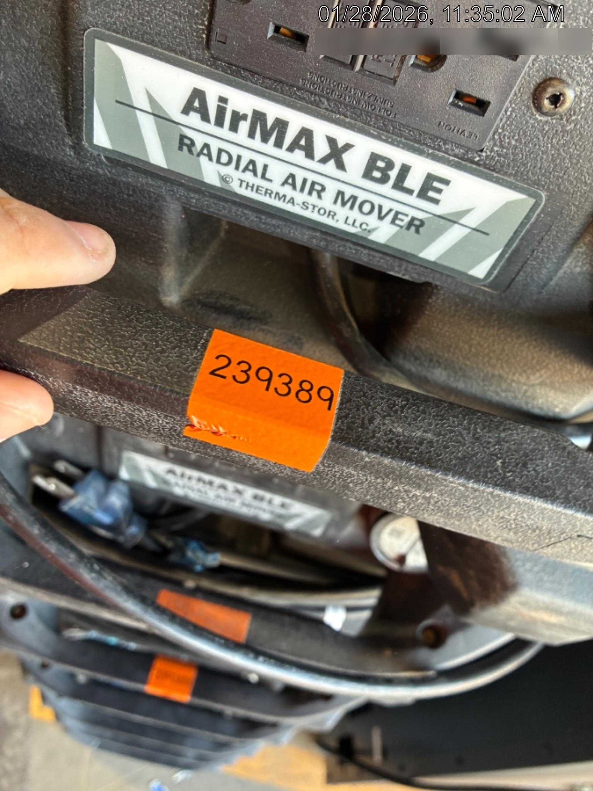2022 PHOENIX AirMAX Radial Air Mover