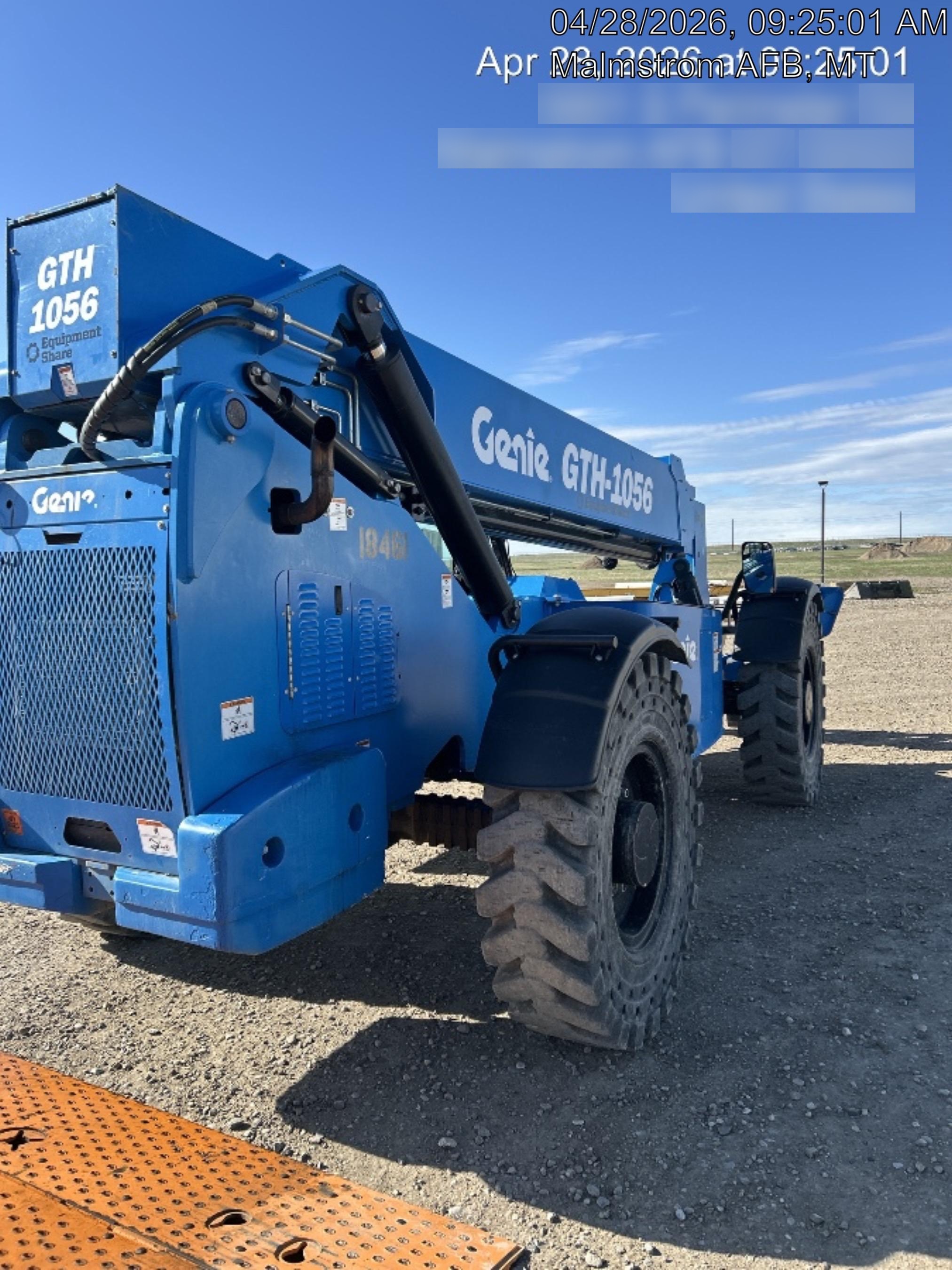 2018 GENIE GTH-1056