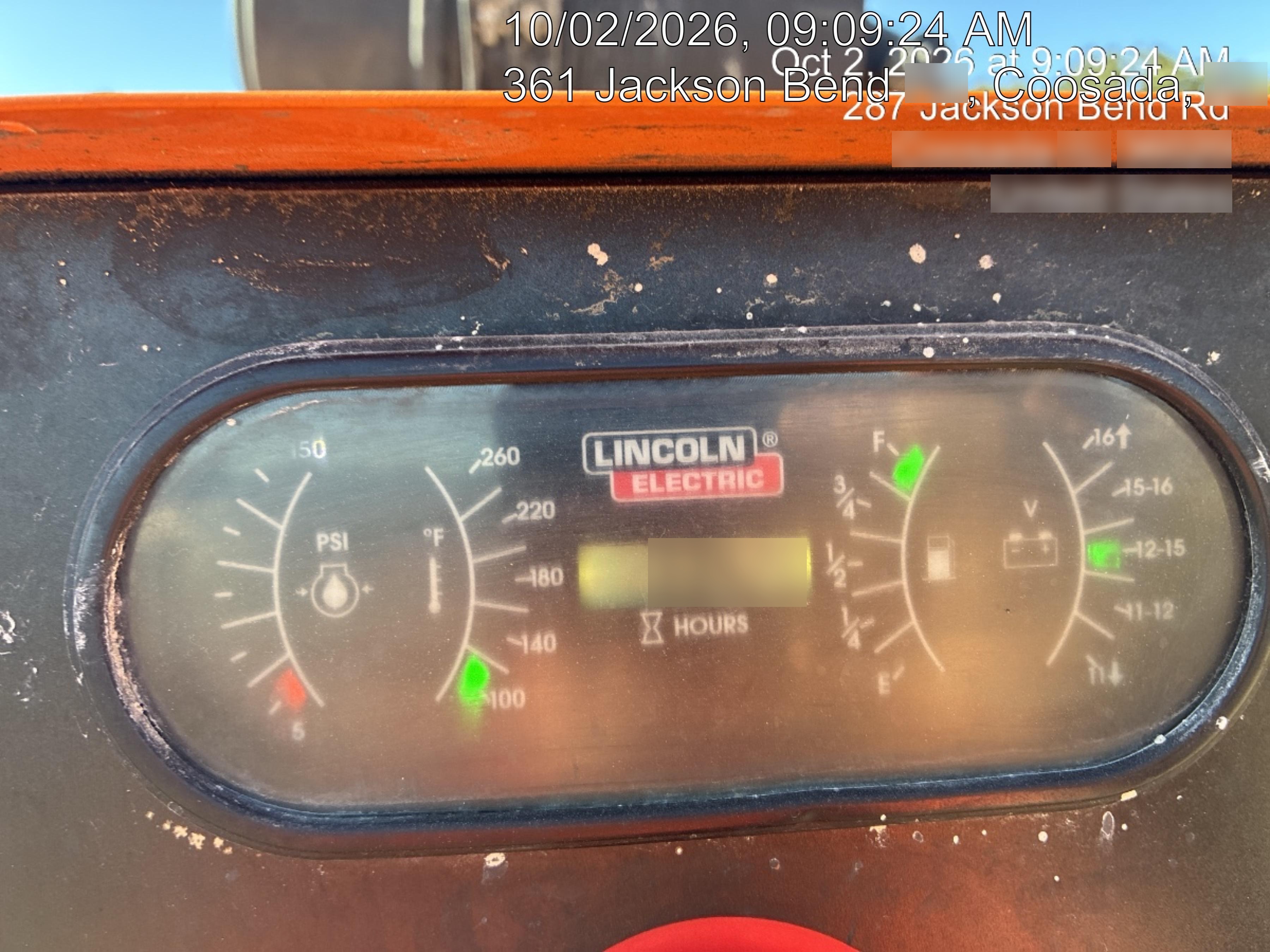 2021 LINCOLN ELECTRIC Vantage 549X