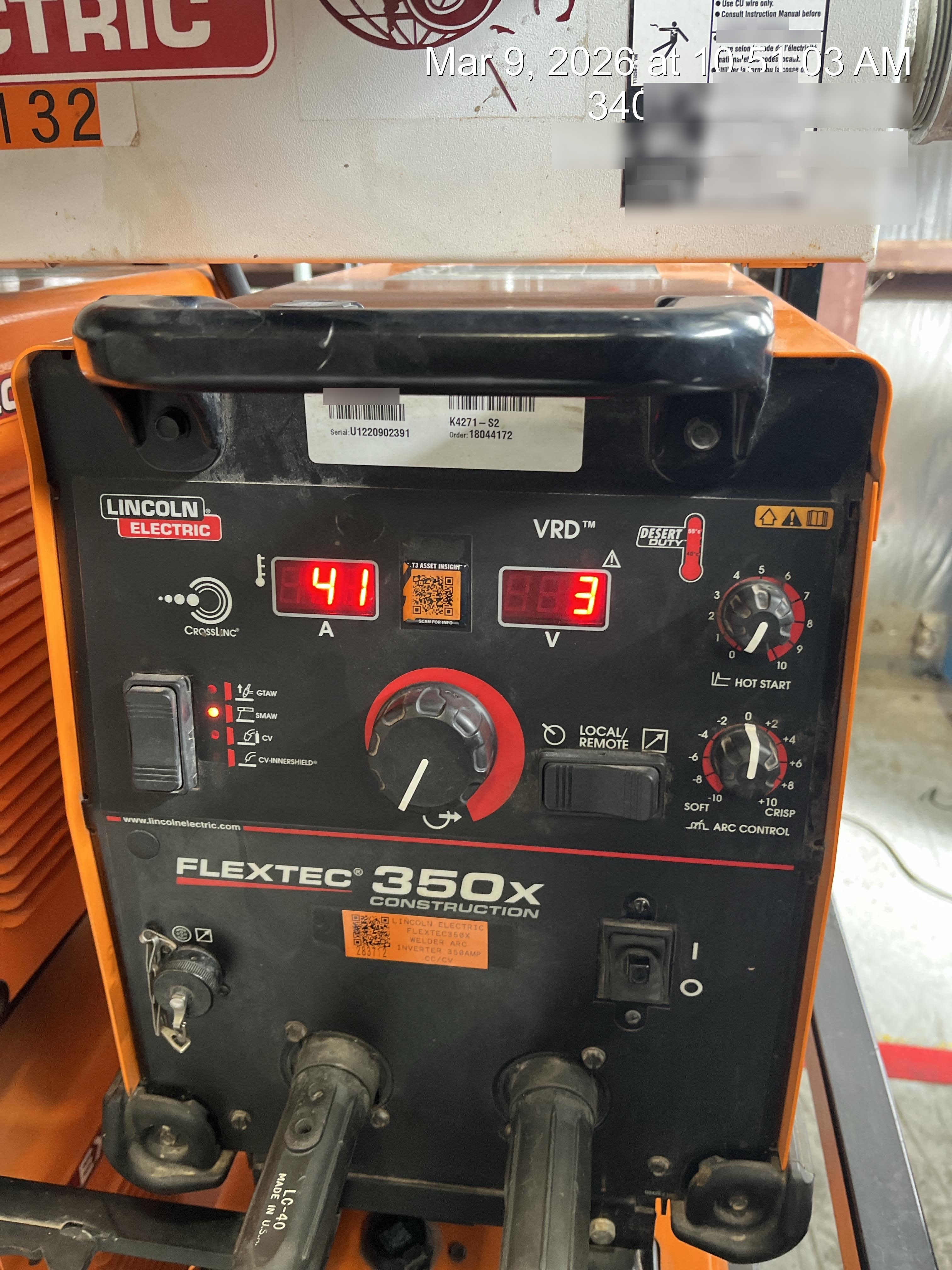2023 LINCOLN ELECTRIC FLEXTEC 350X