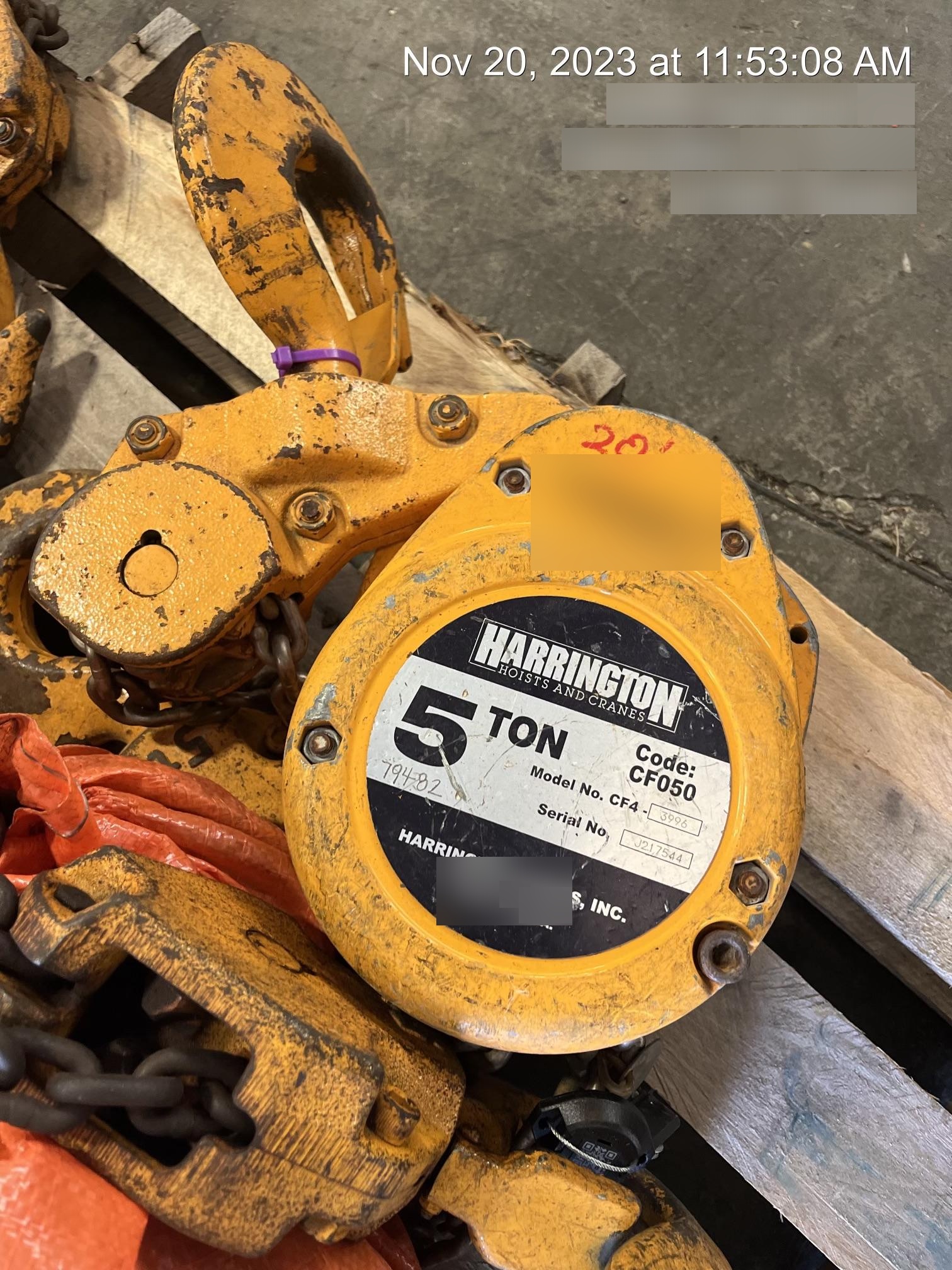 2022 HARRINGTON CF050-20