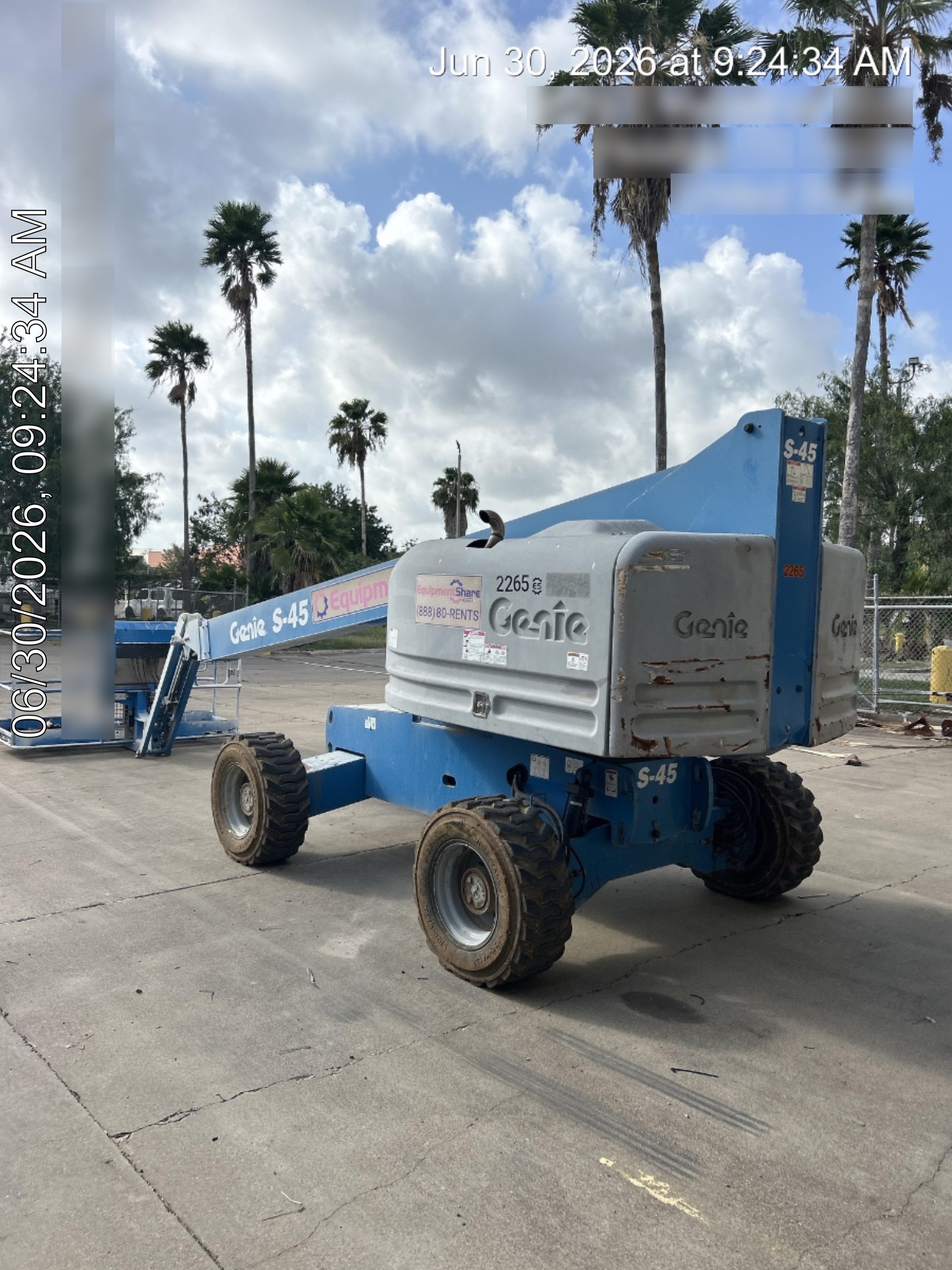 2016 GENIE S-45
