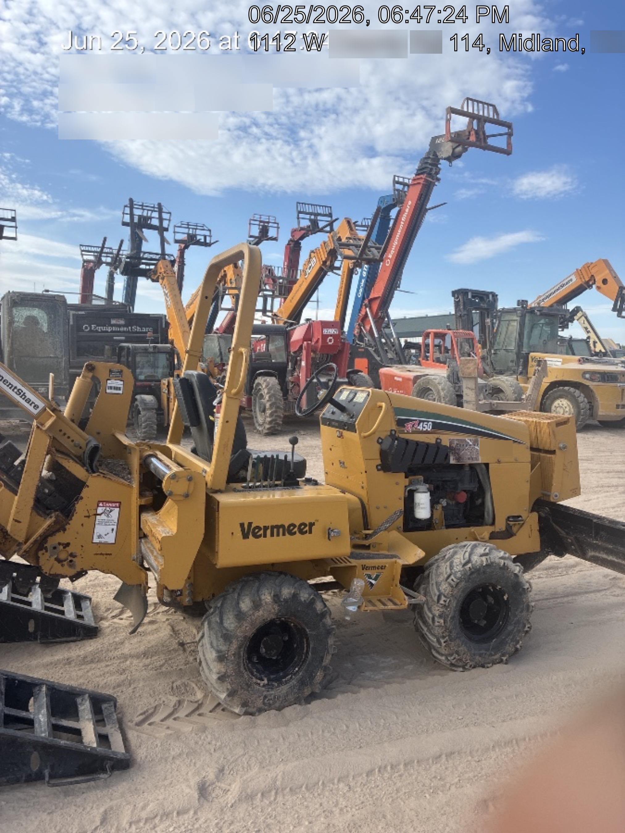 2019 VERMEER RTX450
