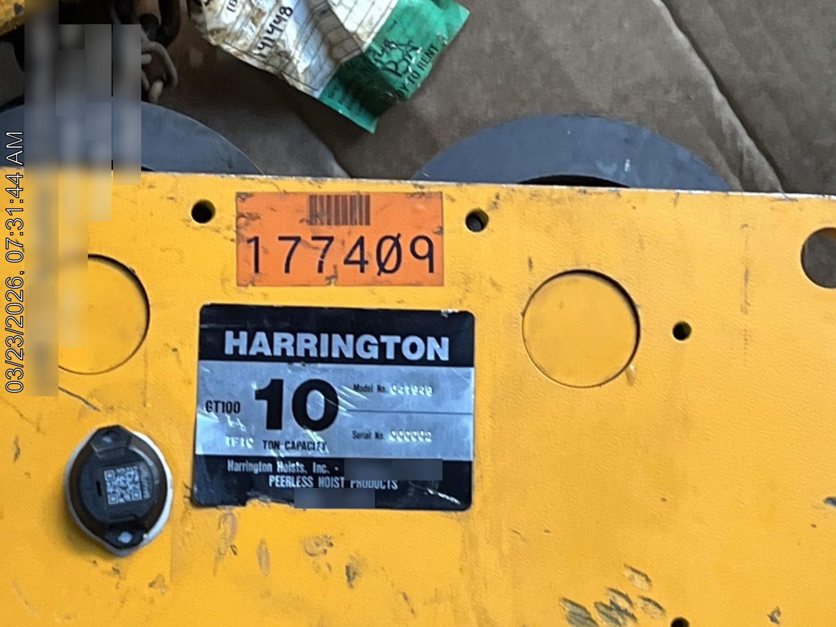 2021 HARRINGTON PT100