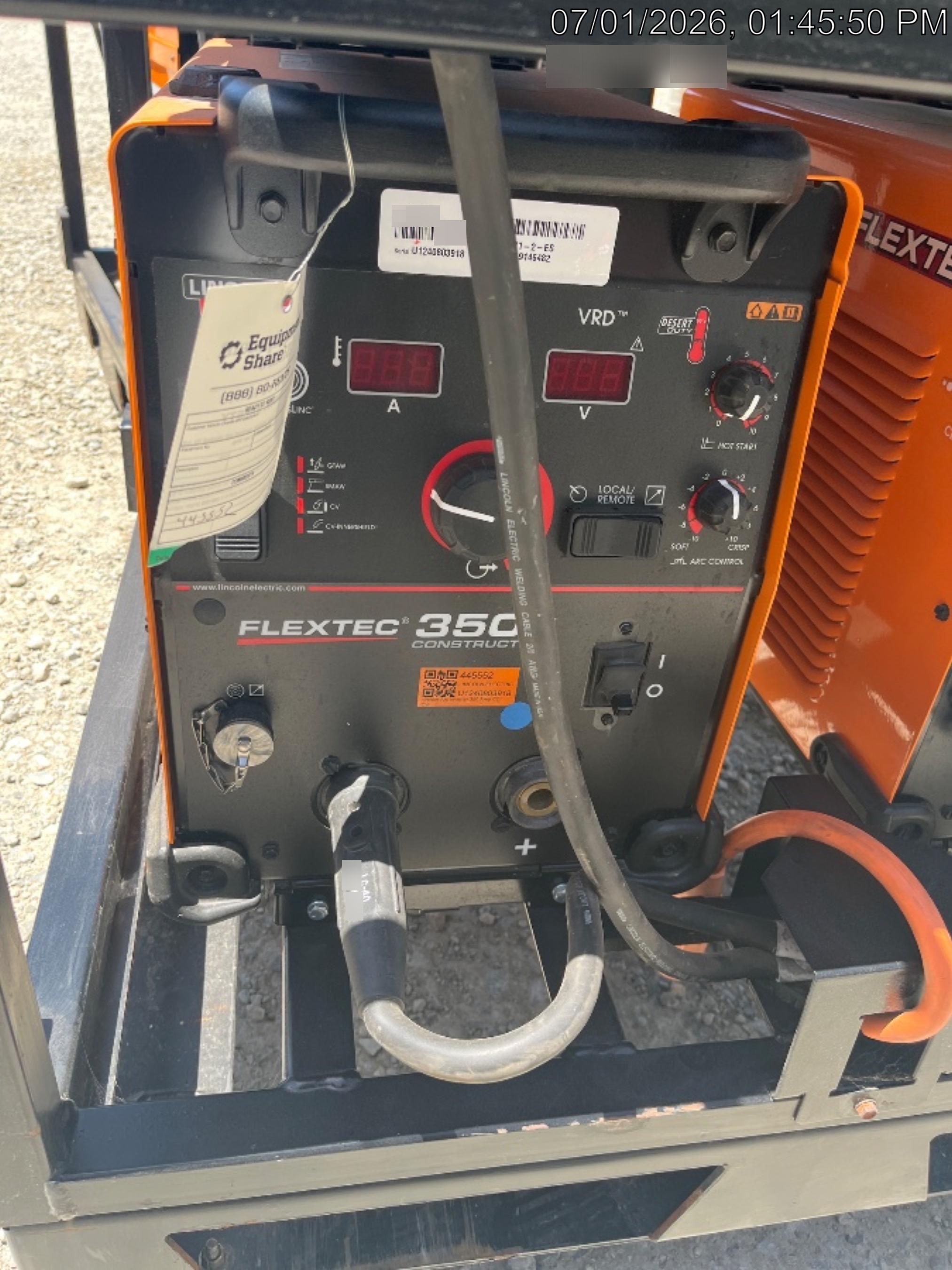 2024 LINCOLN ELECTRIC FLEXTEC 350X