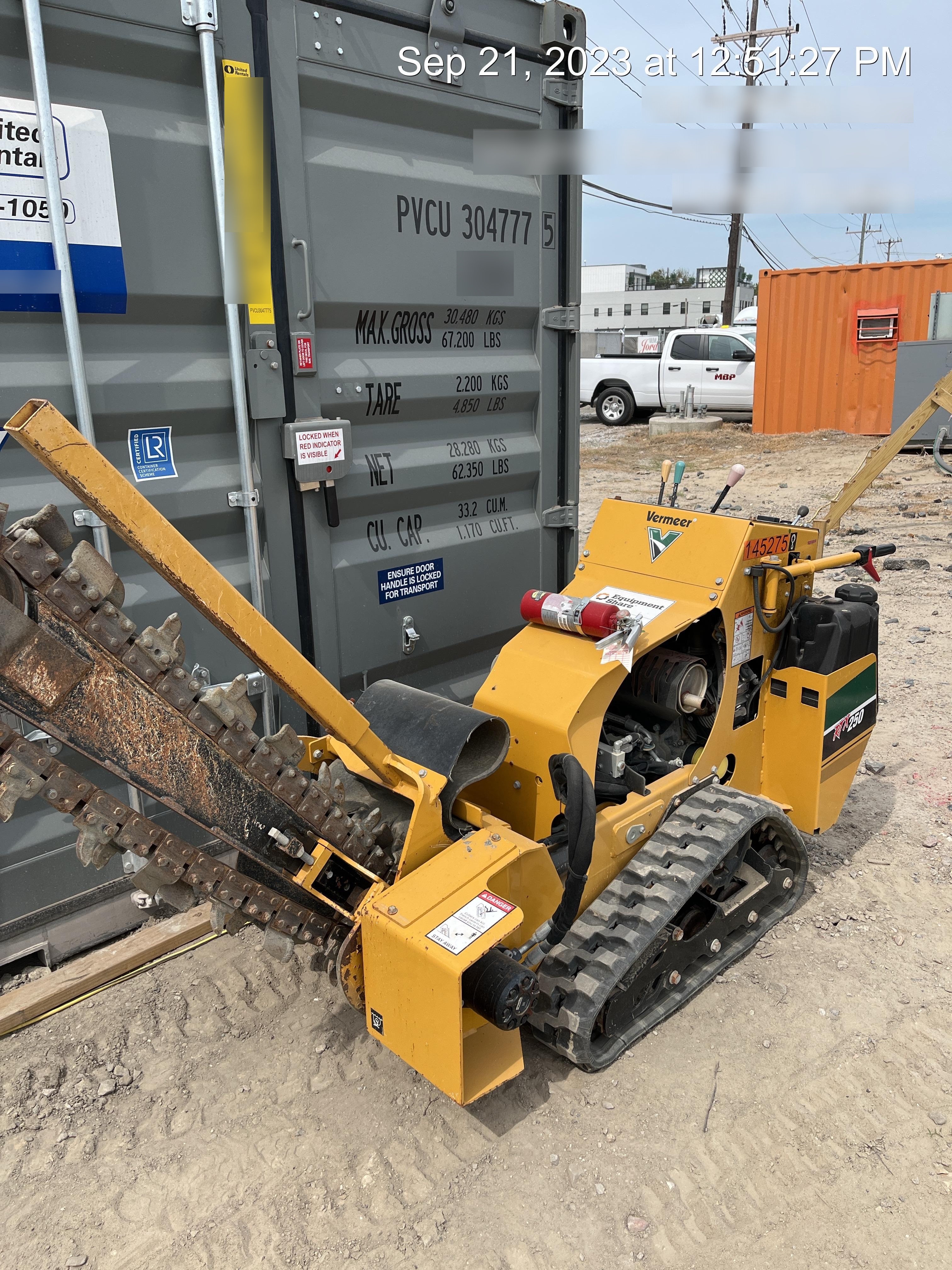 2021 VERMEER RTX250